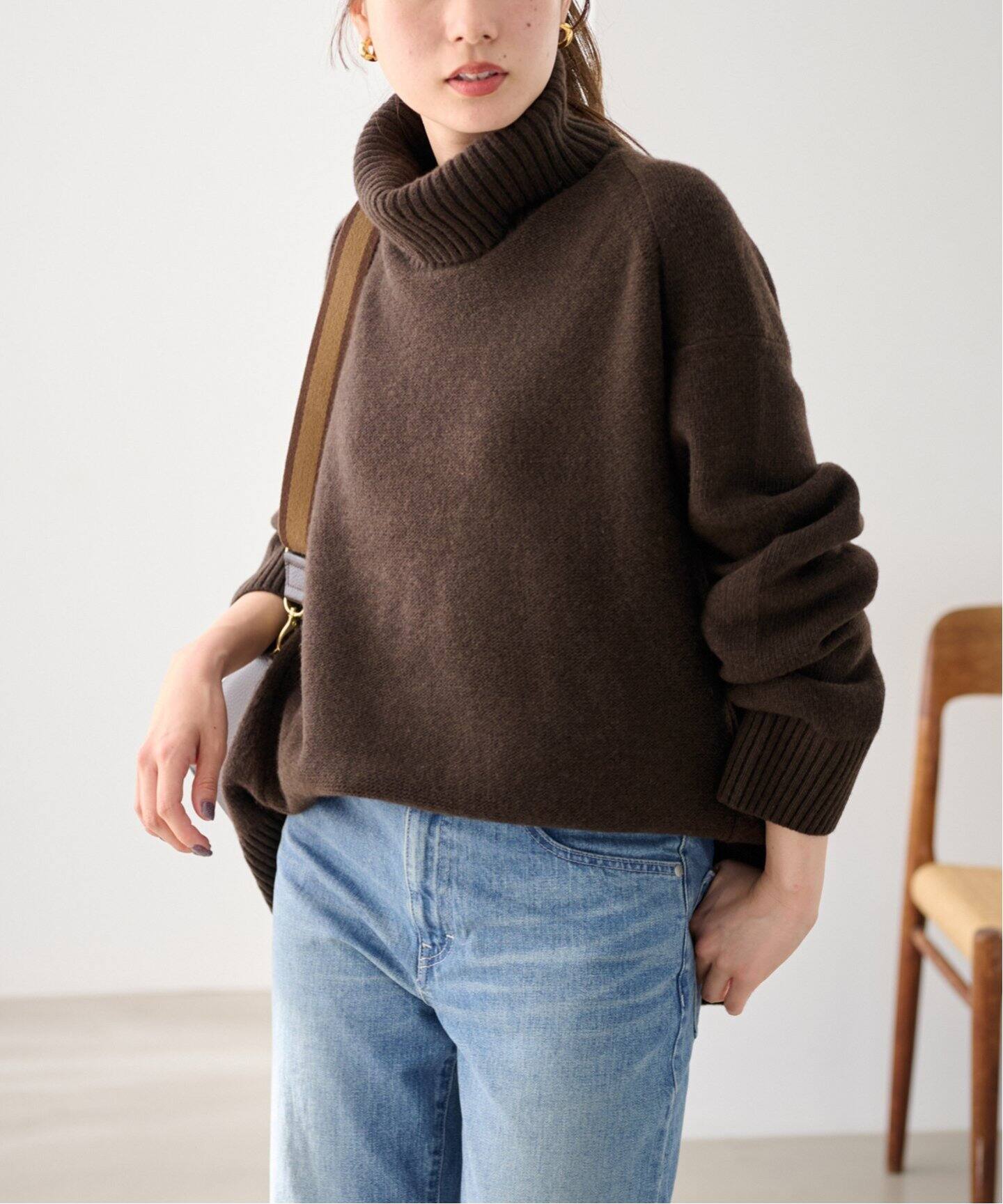 ≪追加≫AQUAタートルプルオーバー（ニット／セーター）｜FRAMeWORK