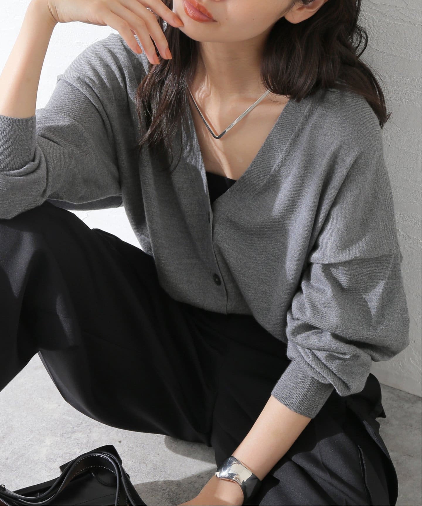 CASHFEELWOOL Vネックカーディガン（カーディガン）｜JOURNAL STANDARD