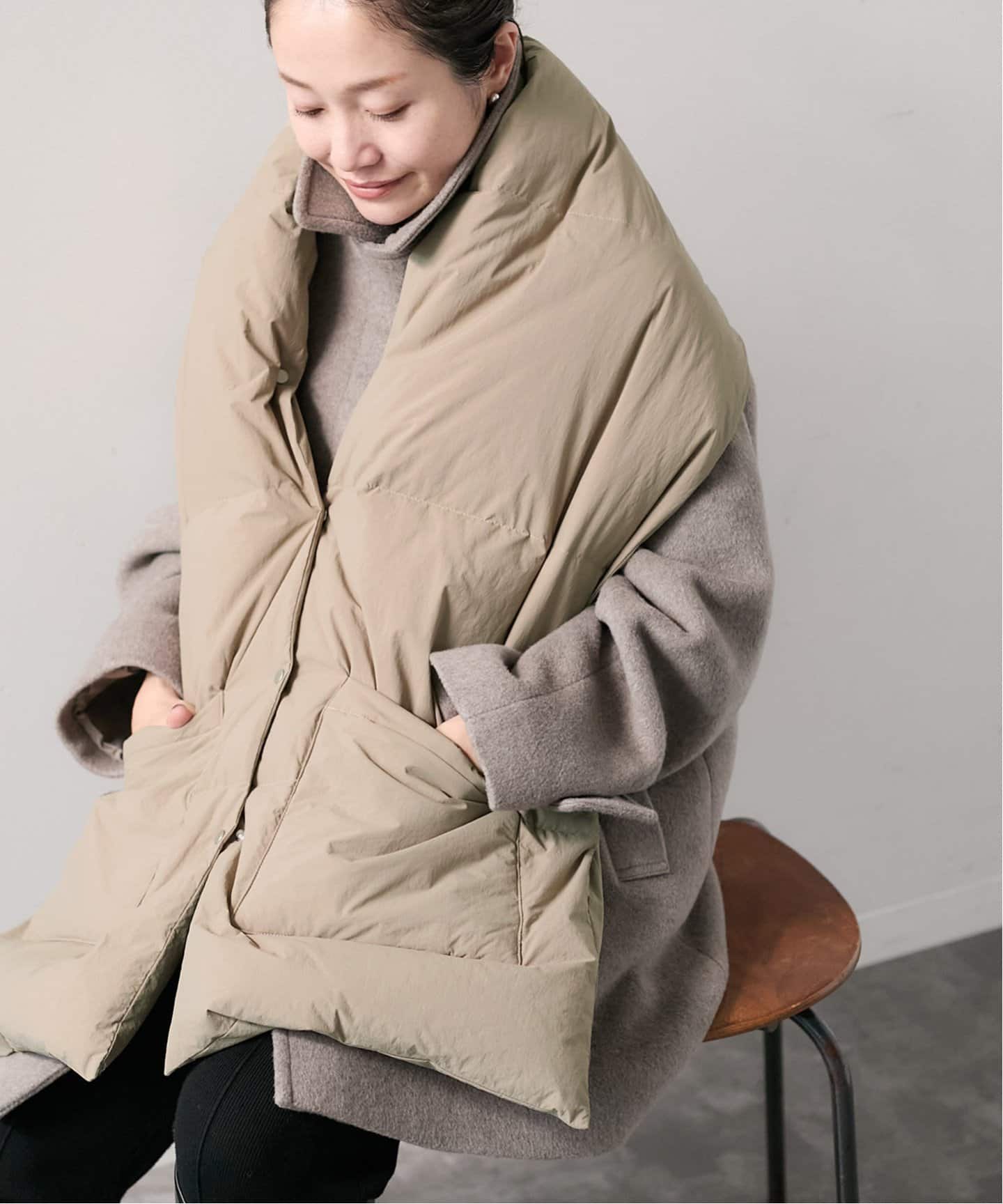 ナイロンタフタダウンマフラー（マフラー）｜JOURNAL STANDARD