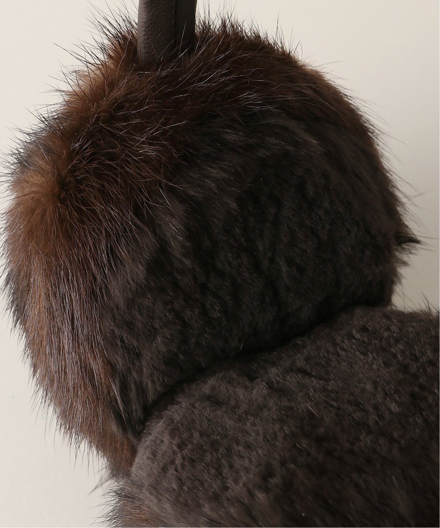 YVES SALOMON イヴ・サロモン ブラックファー イヤーマフ 楽天市場