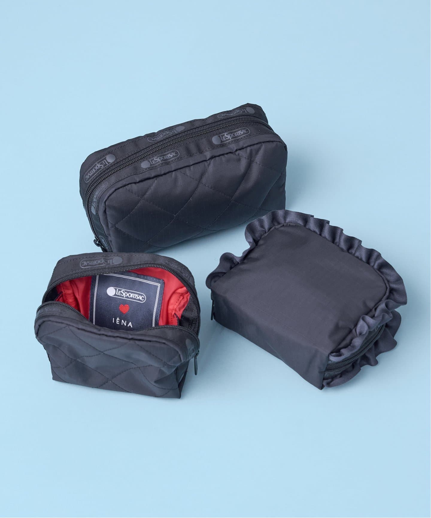 LeSportsac/レスポートサック × IENA EXPO別注 RECTANGULAR COSMETIC