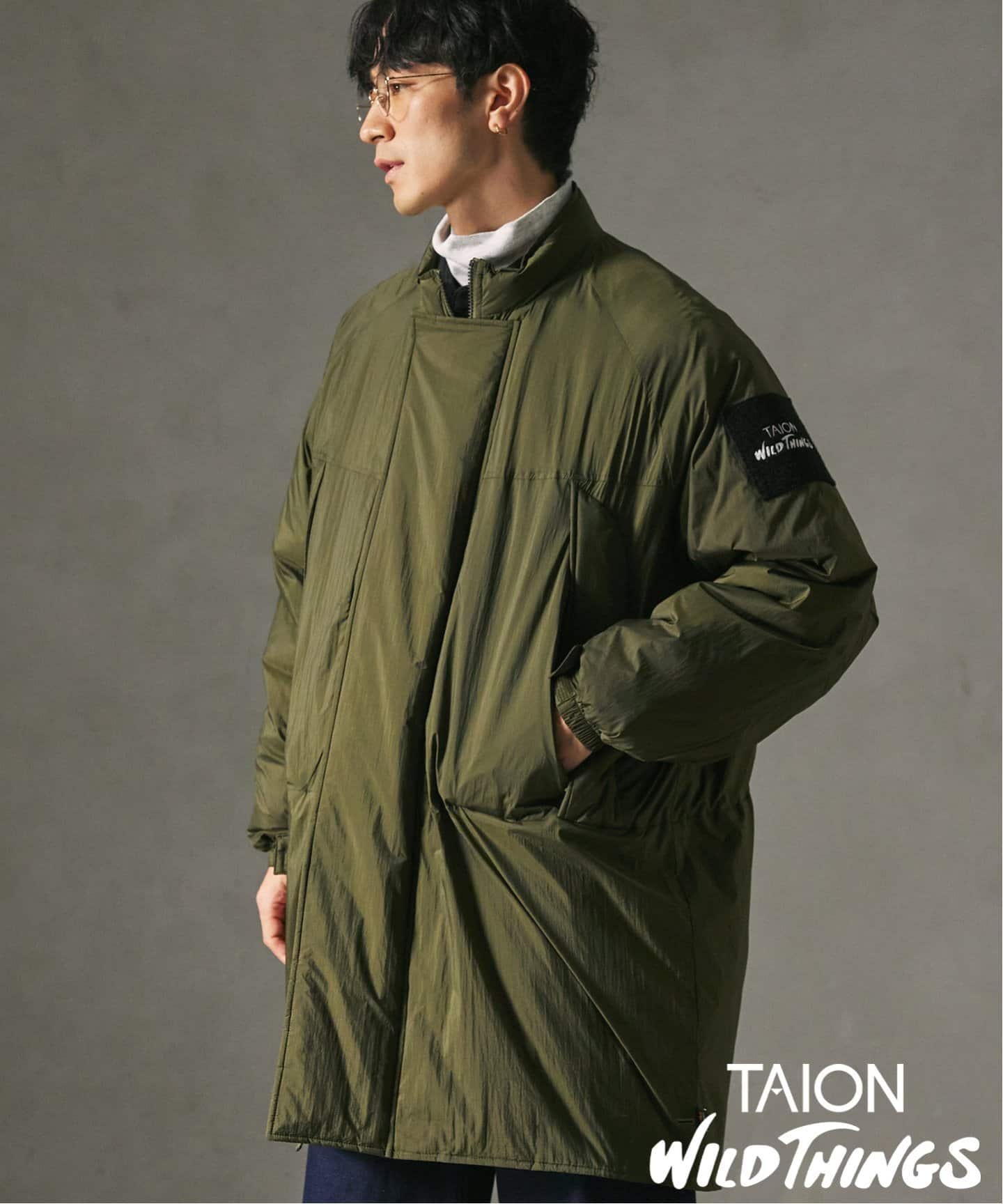WILDTHINGS × TAION 別注 モンスターパーカー（ダウンジャケット