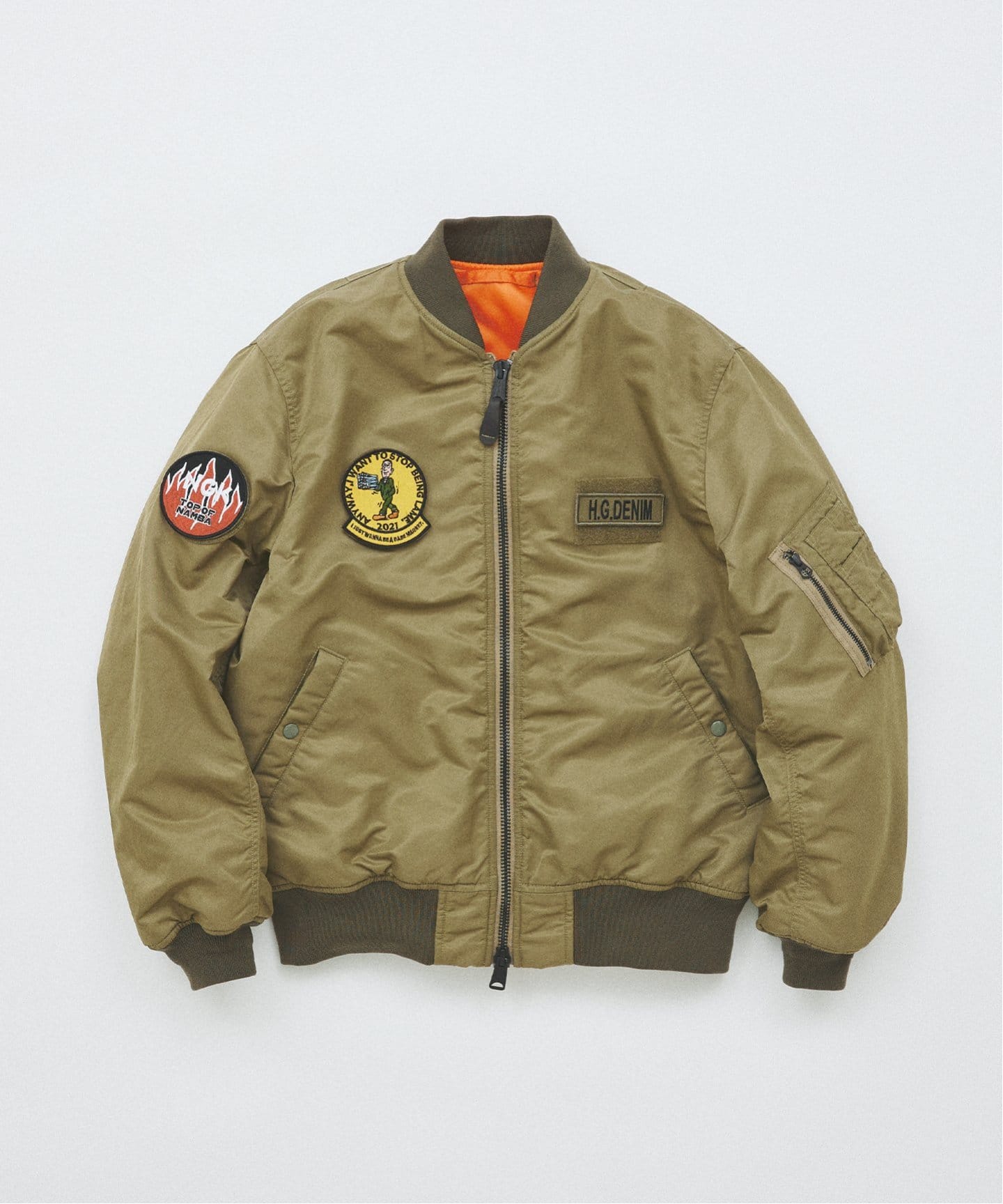 東野デニム × JOURNAL STANDARD / MA-1（MA-1）｜JOURNAL STANDARD