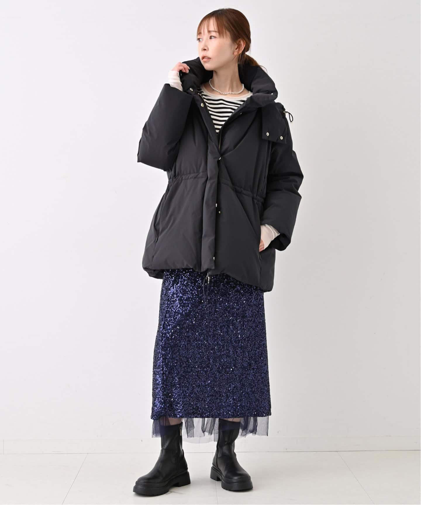 フェザーライト撥水パッファーダウン（ダウンジャケット）｜SLOBE IENA