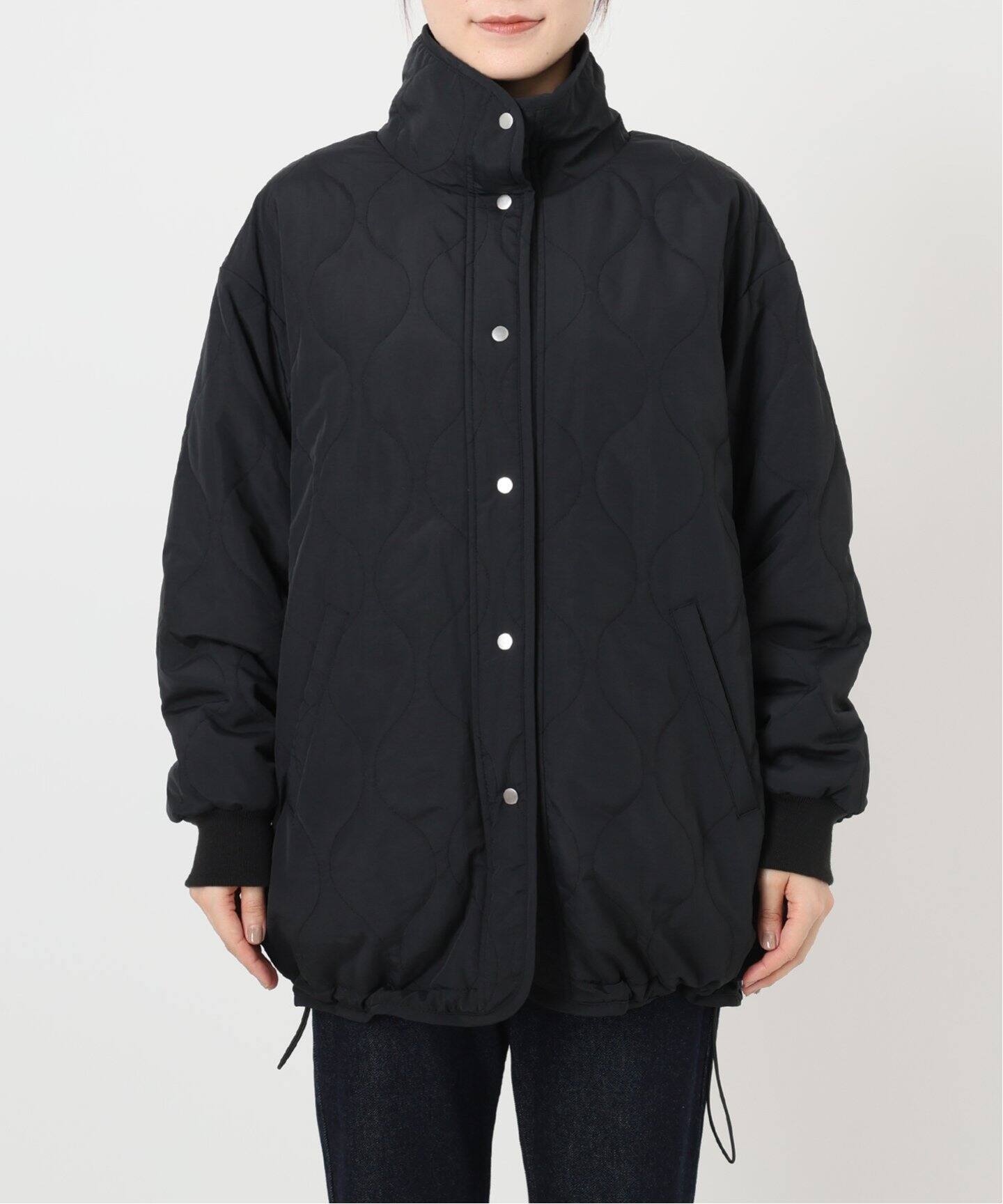 リバーシブルキルティングボアブルゾン（その他ブルゾン／アウター