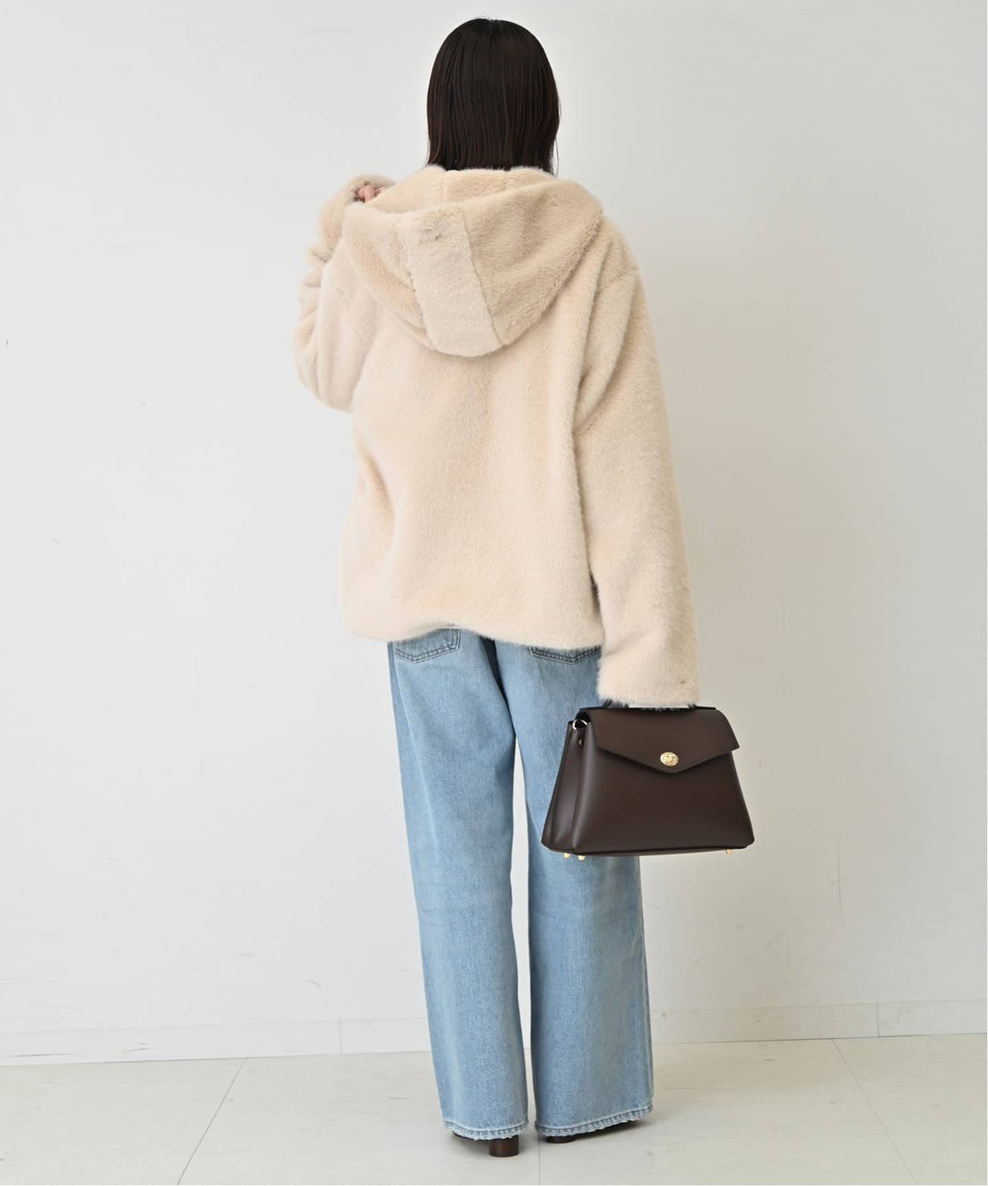 フーディECOファー（その他ブルゾン／アウター）｜SLOBE IENA