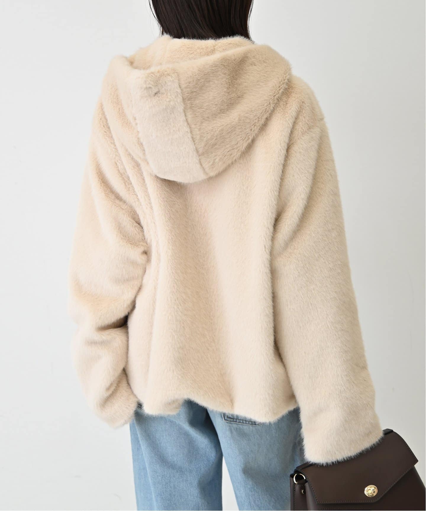 フーディECOファー（その他ブルゾン／アウター）｜SLOBE IENA