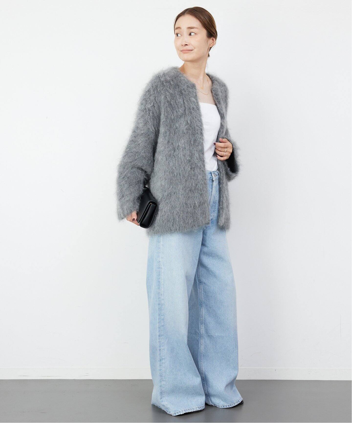 PORTMIX クルーネック カーディガン（カーディガン）｜Deuxieme Classe