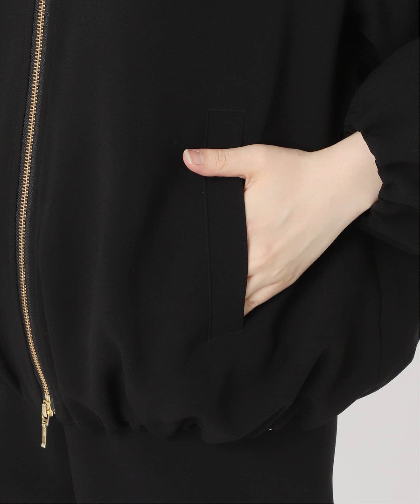 Light ダブルクロス ブルゾン（その他ブルゾン／アウター）｜Deuxieme