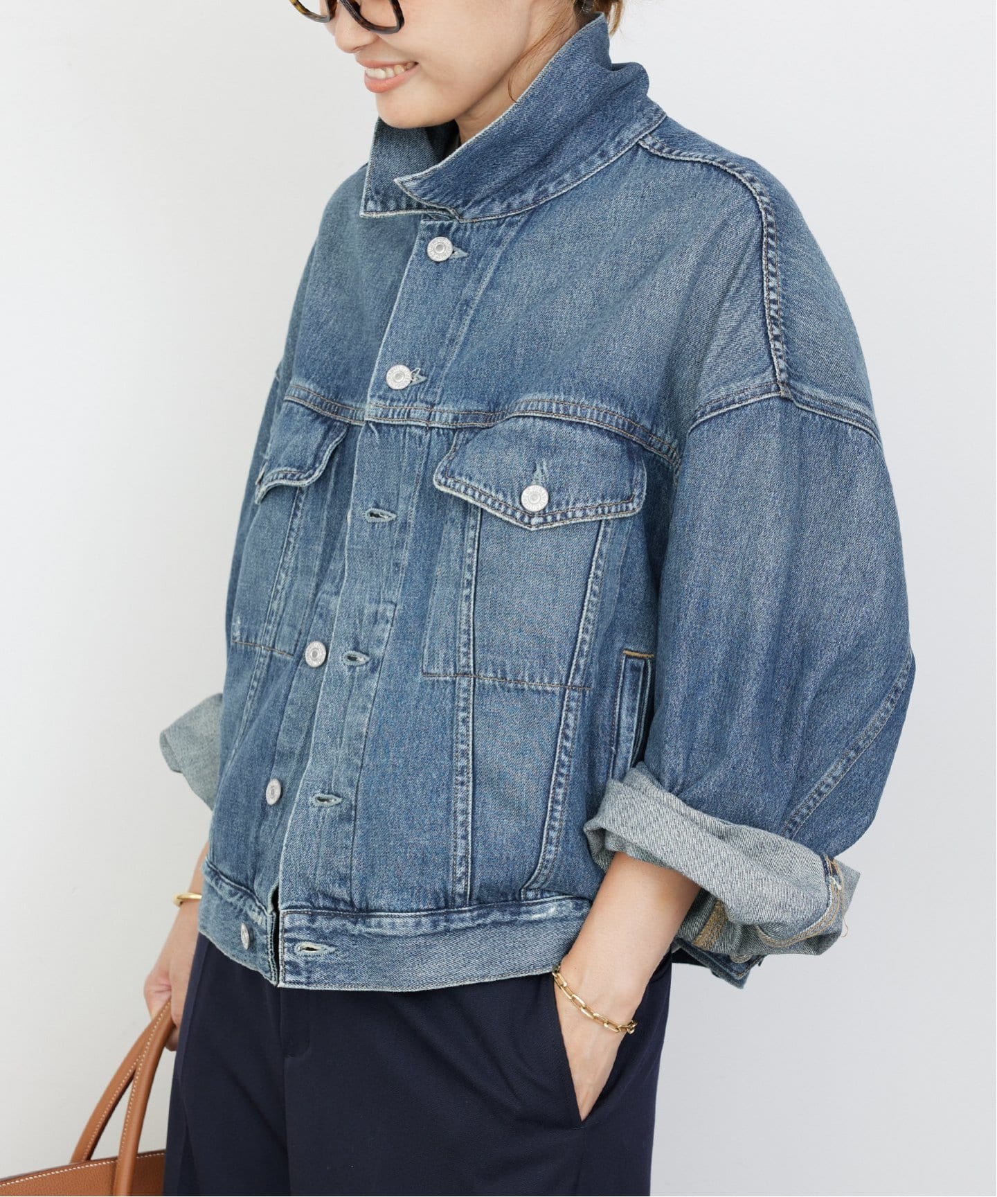 ☆Deuxieme Classe☆クロップド デニム ジャケット☆ 【公式通販】