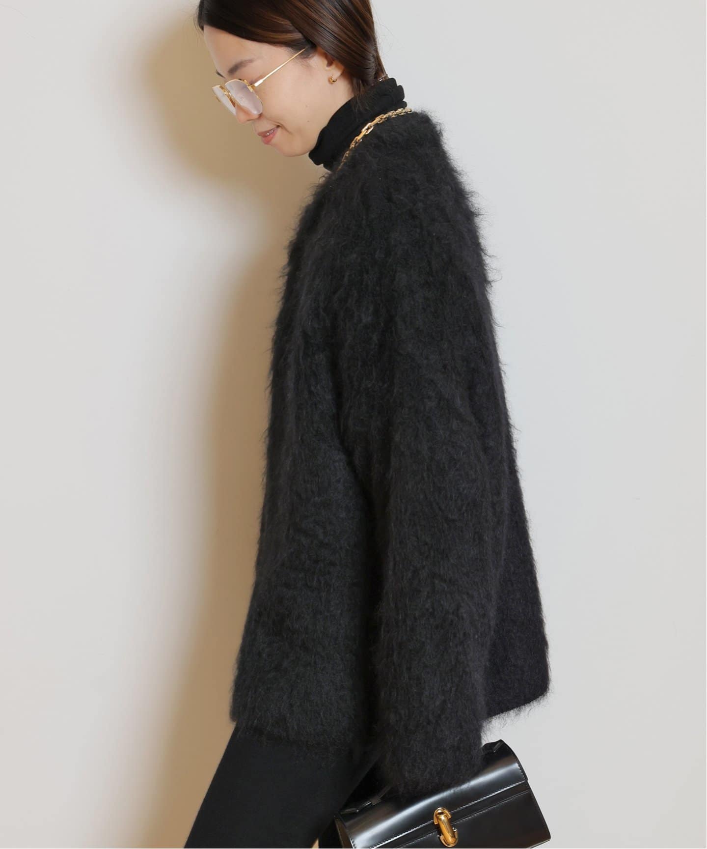 PORTMIX クルーネック カーディガン（カーディガン）｜MUSE de