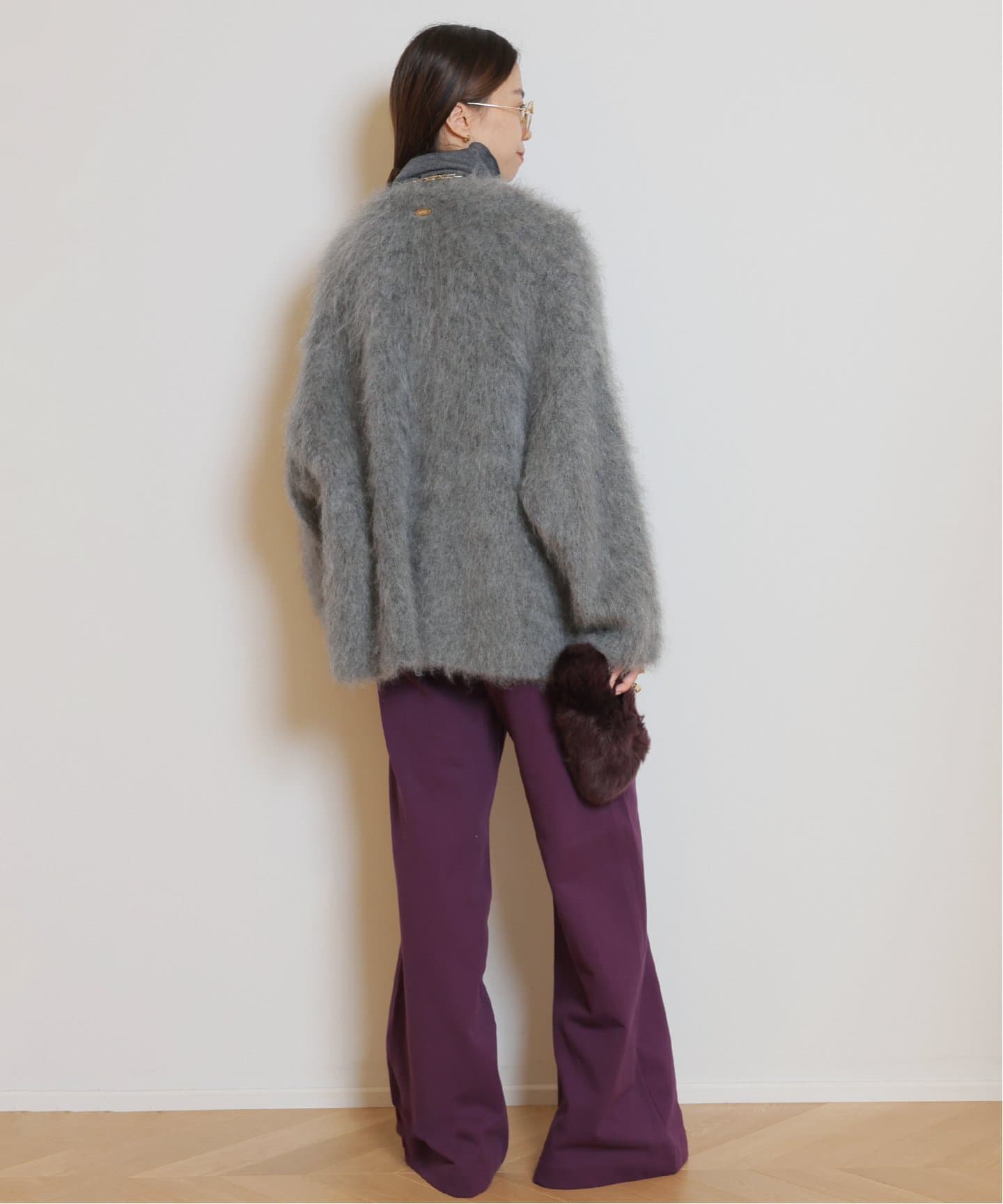 PORTMIX クルーネック カーディガン（カーディガン）｜MUSE de