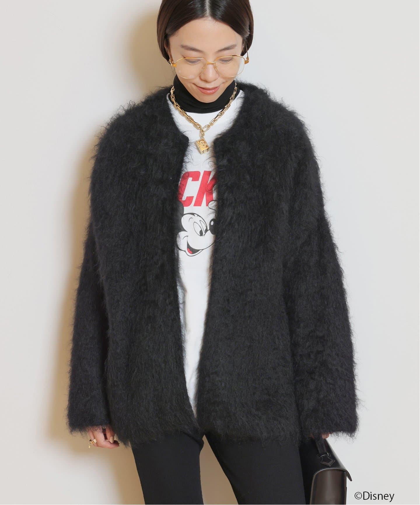 PORTMIX クルーネック カーディガン（カーディガン）｜MUSE de