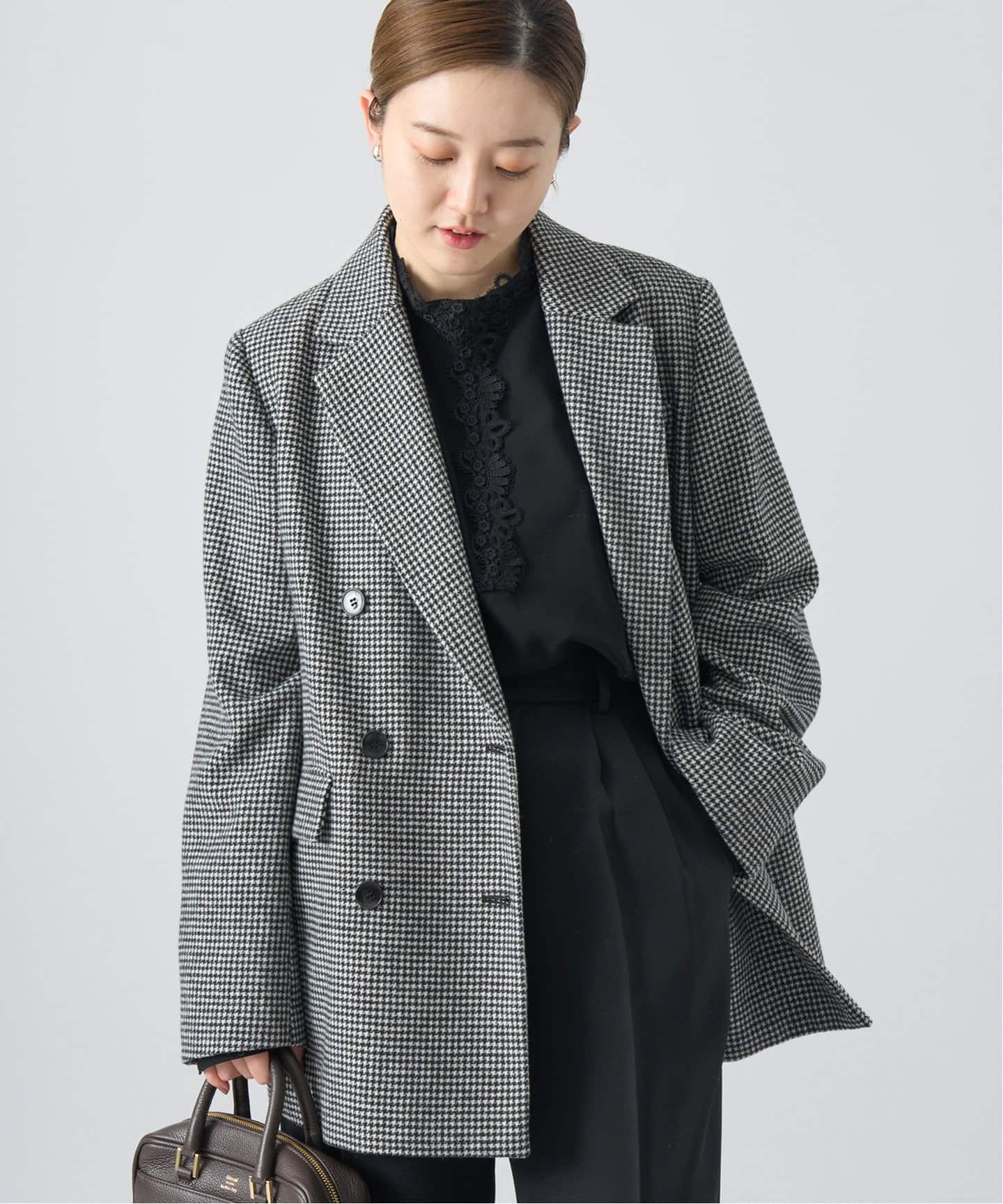 千鳥 Wブレストジャケット（テーラードジャケット）｜IENA（イエナ）の