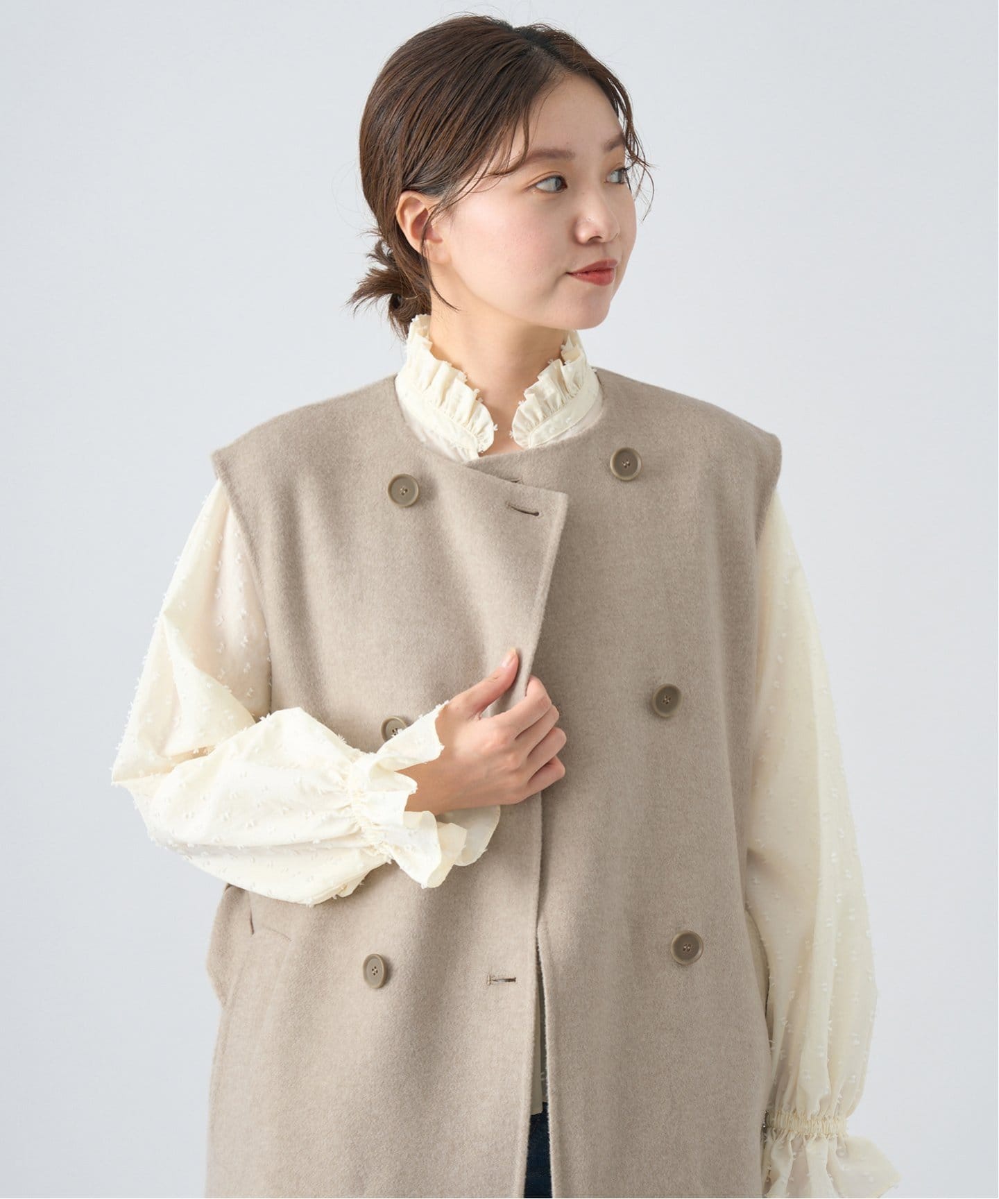 ダブルフェイス ジレ（ジレ）｜IENA（イエナ）の通販｜BAYCREW'S STORE