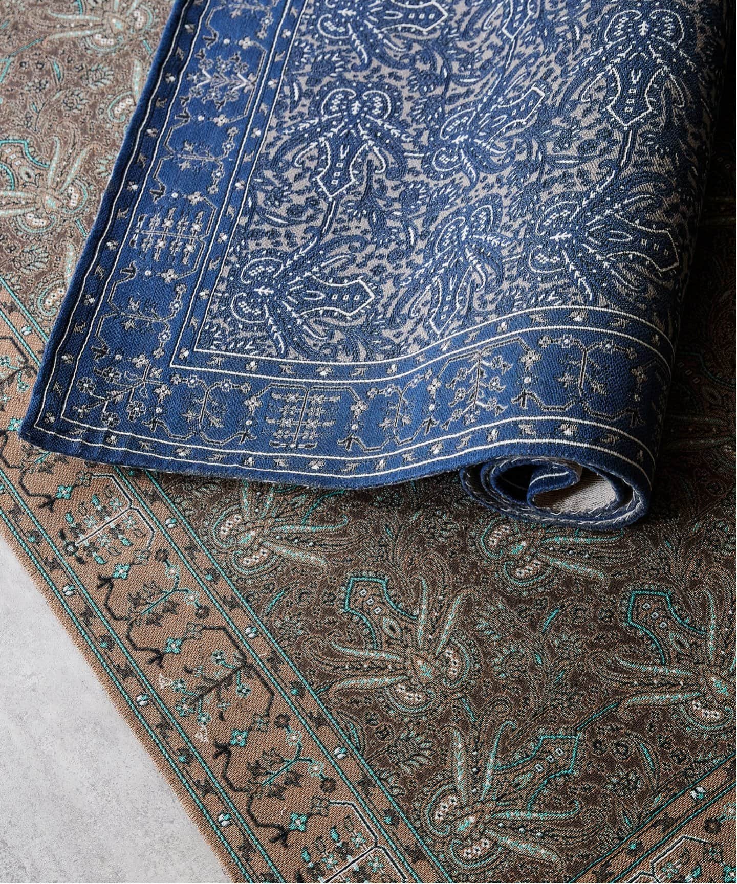 PAISLEY RUG 120X160 ペイズリーラグ（ラグ・マット）｜JOURNAL