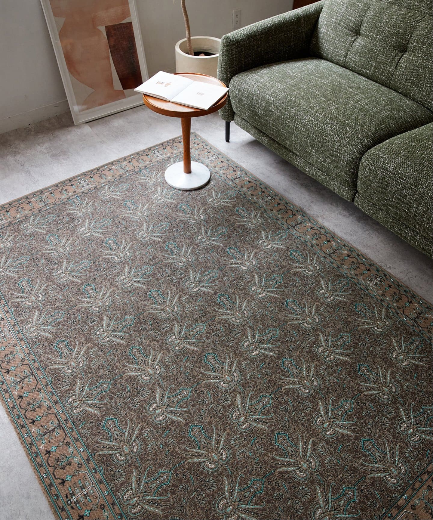 PAISLEY RUG 140X200 ペイズリーラグ（ラグ・マット）｜JOURNAL