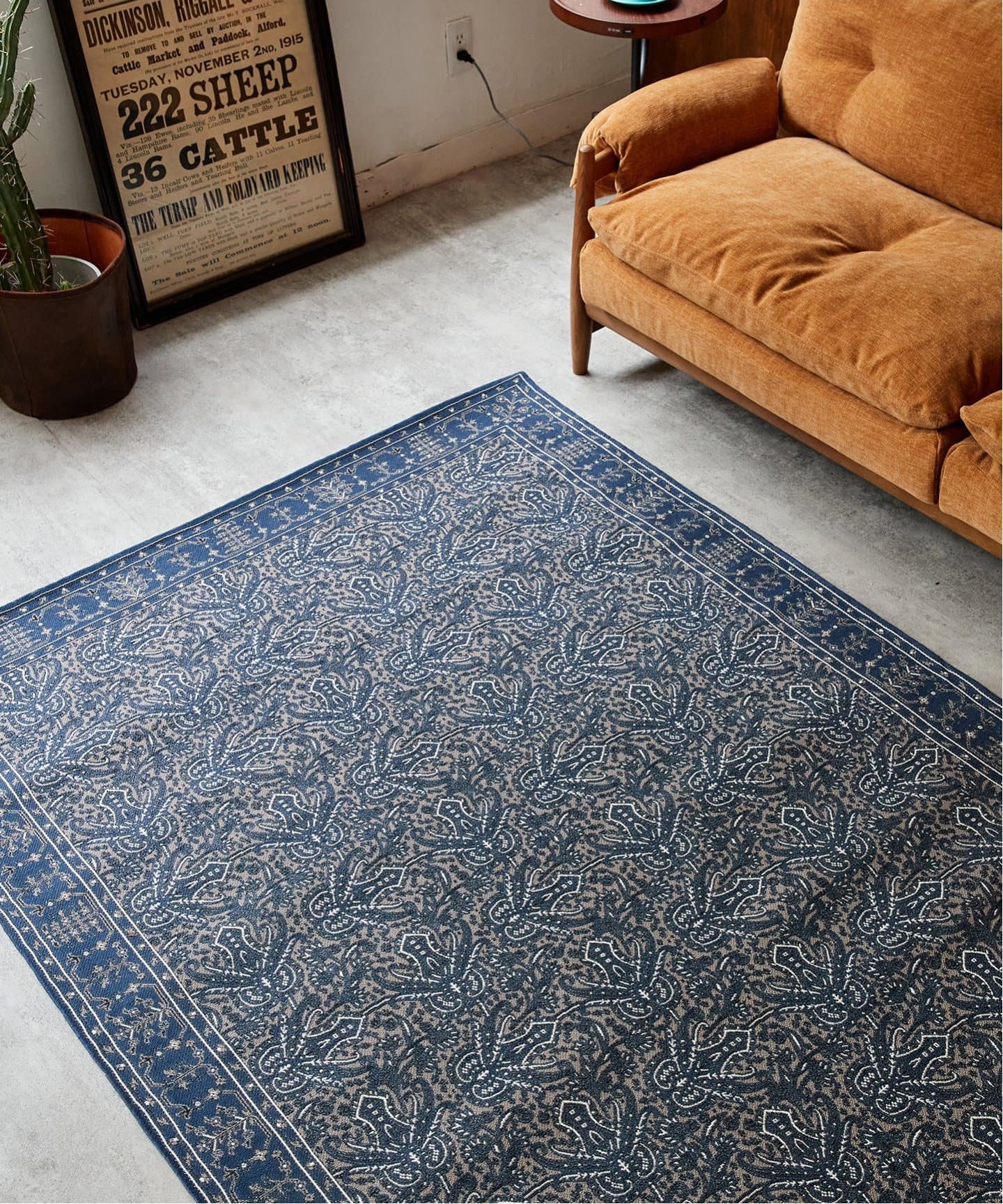 PAISLEY RUG 140X200 ペイズリーラグ（ラグ・マット）｜JOURNAL