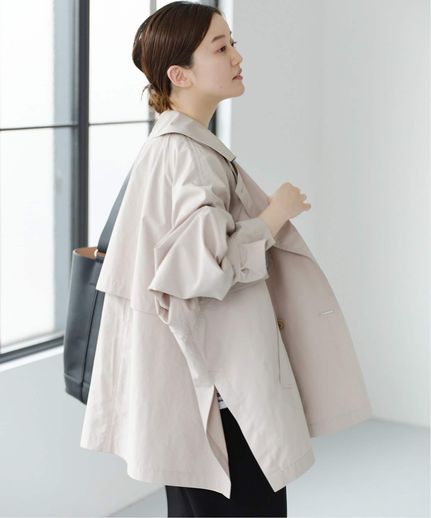 追加》PE/ポプリンオーバーショートコート（その他ブルゾン／アウター