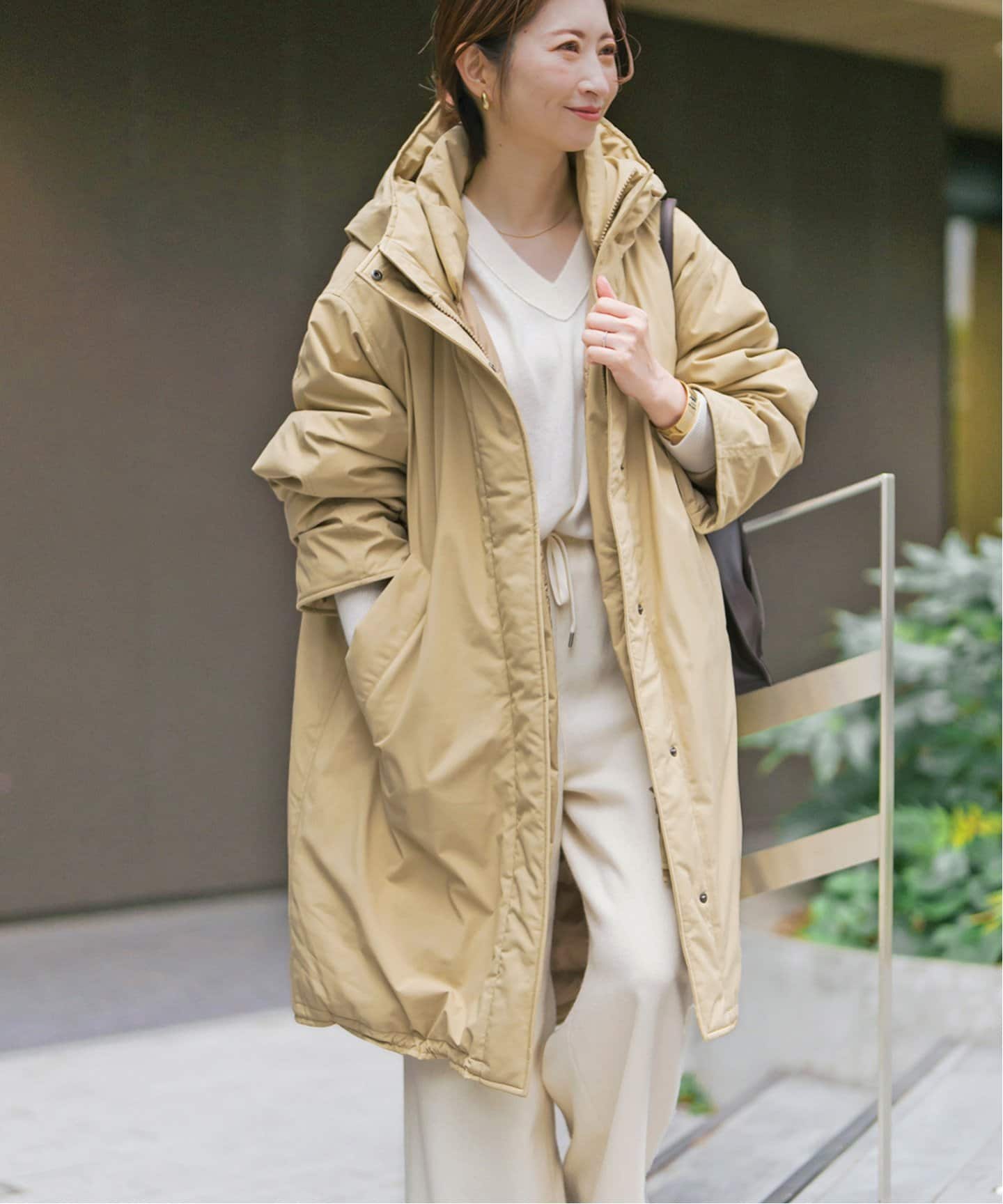 追加》撥水フーデッドダウンコート（ダウンジャケット）｜Spick and