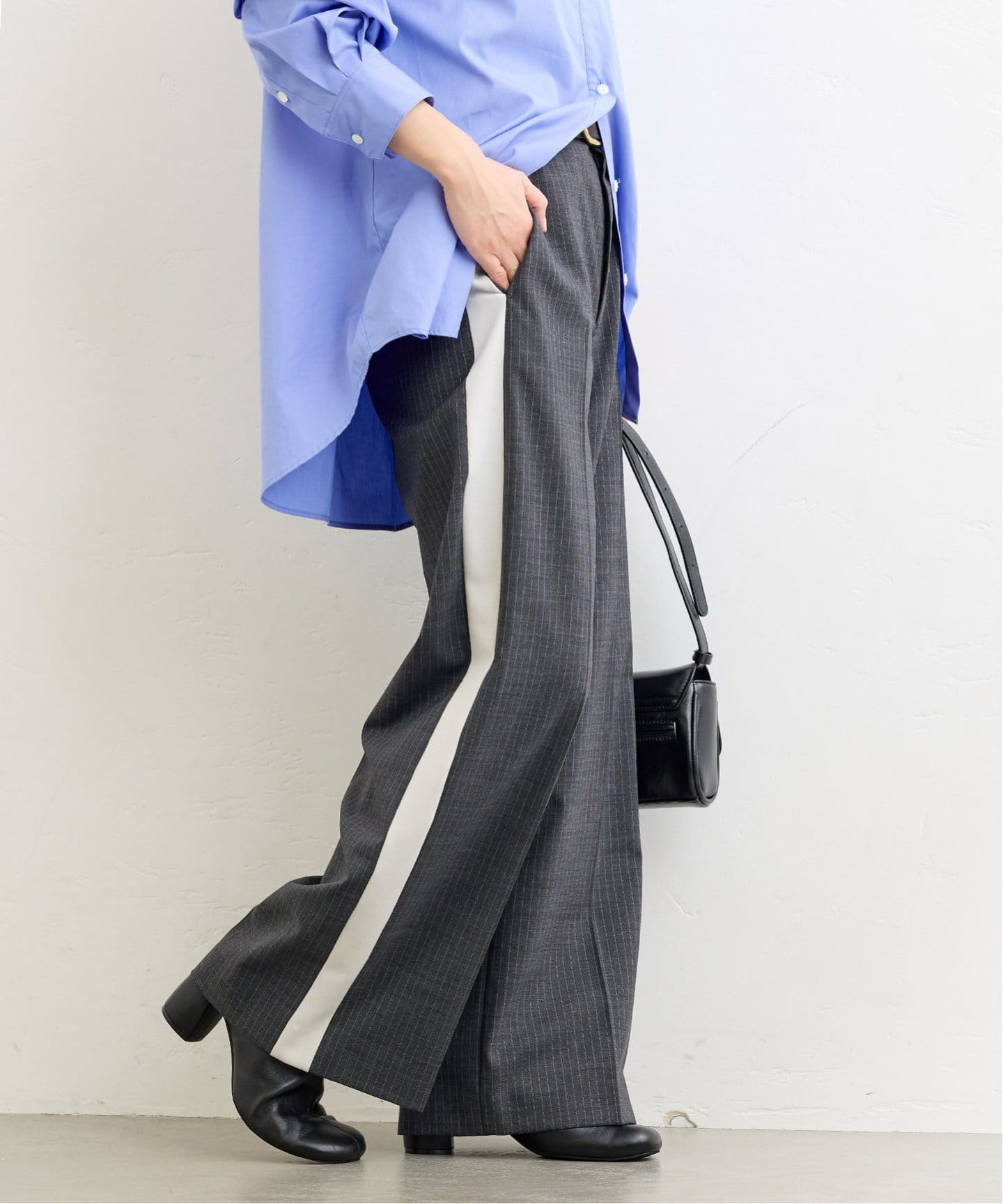 追加》TWストライプラインスラックス（スラックス）｜JOURNAL STANDARD