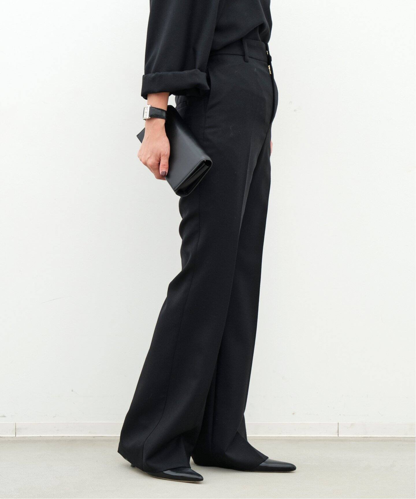 Enchant narrow パンツ（スラックス）｜Deuxieme Classe