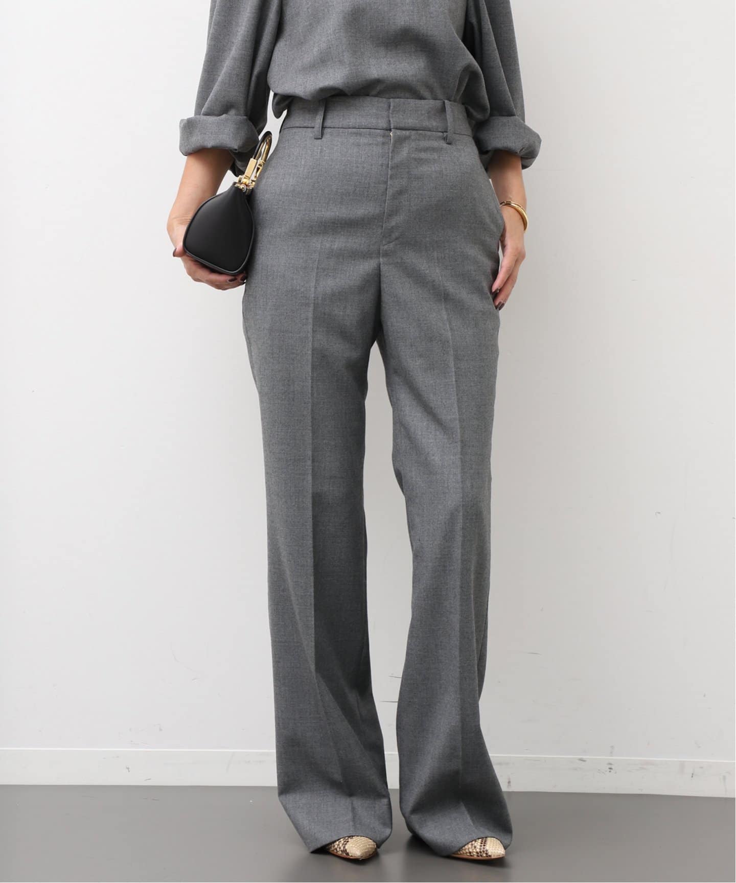 Enchant narrow パンツ（スラックス）｜Deuxieme Classe