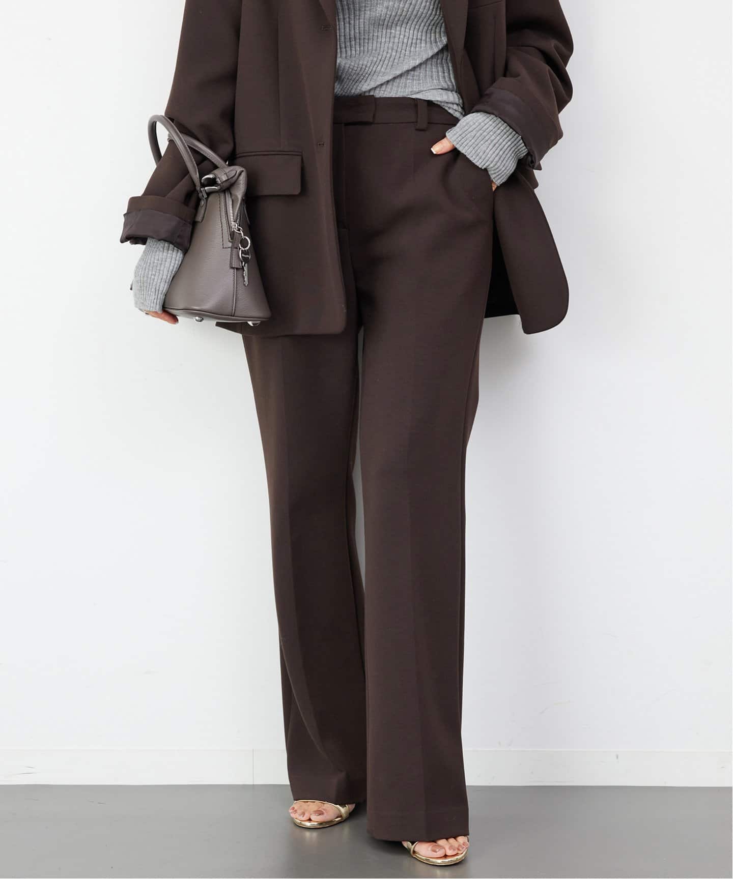 Slim Flare パンツ 1（スラックス）｜Deuxieme Classe（ドゥーズィエム