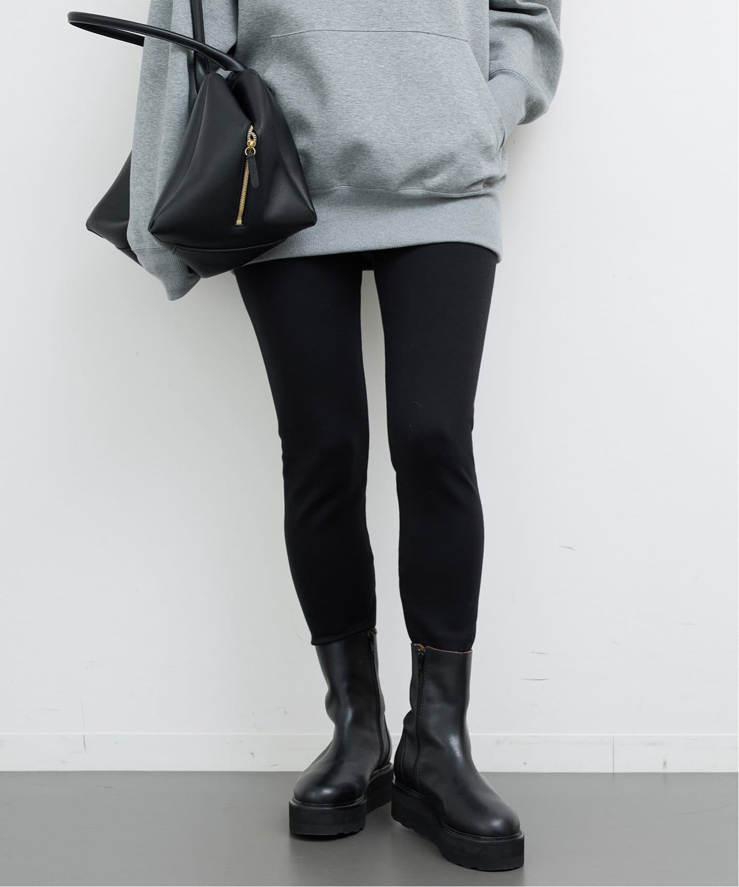 Warm Zip レギンス パンツ（その他パンツ）｜Deuxieme Classe