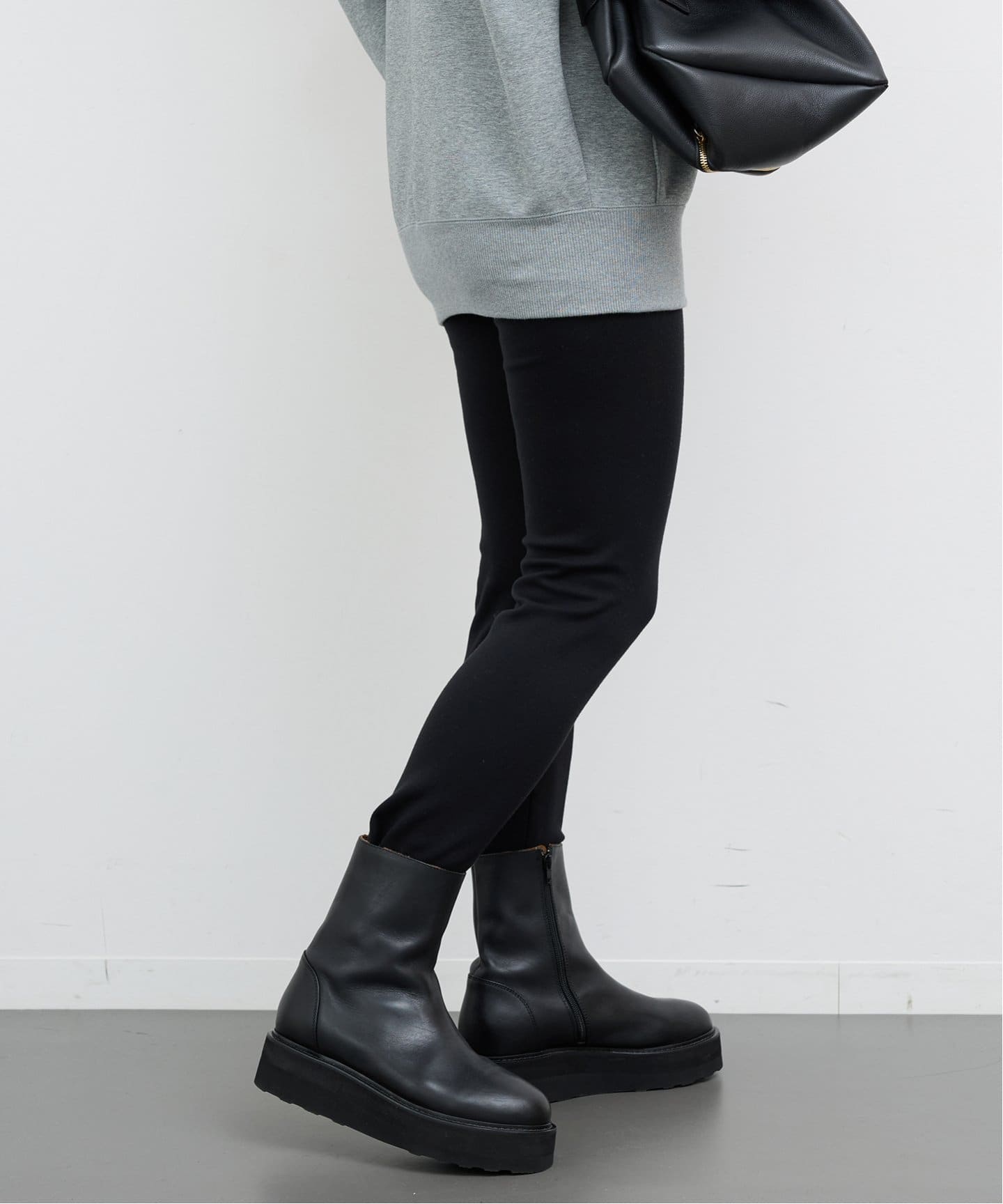 Warm Zip レギンス パンツ（その他パンツ）｜Deuxieme Classe