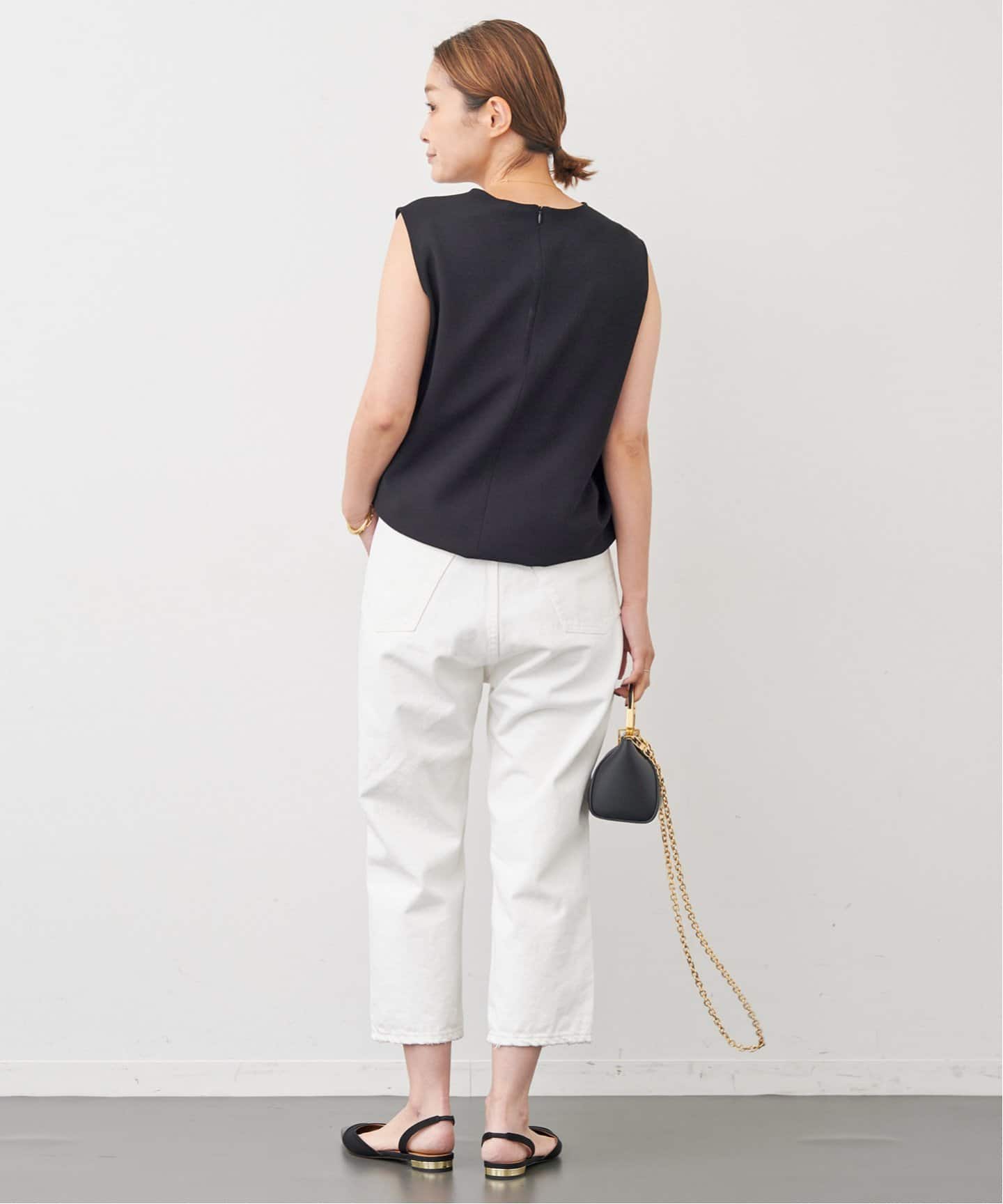 MADISONBLUE / マディソンブルー】CRASHED SAROUEL PANTS DENIM