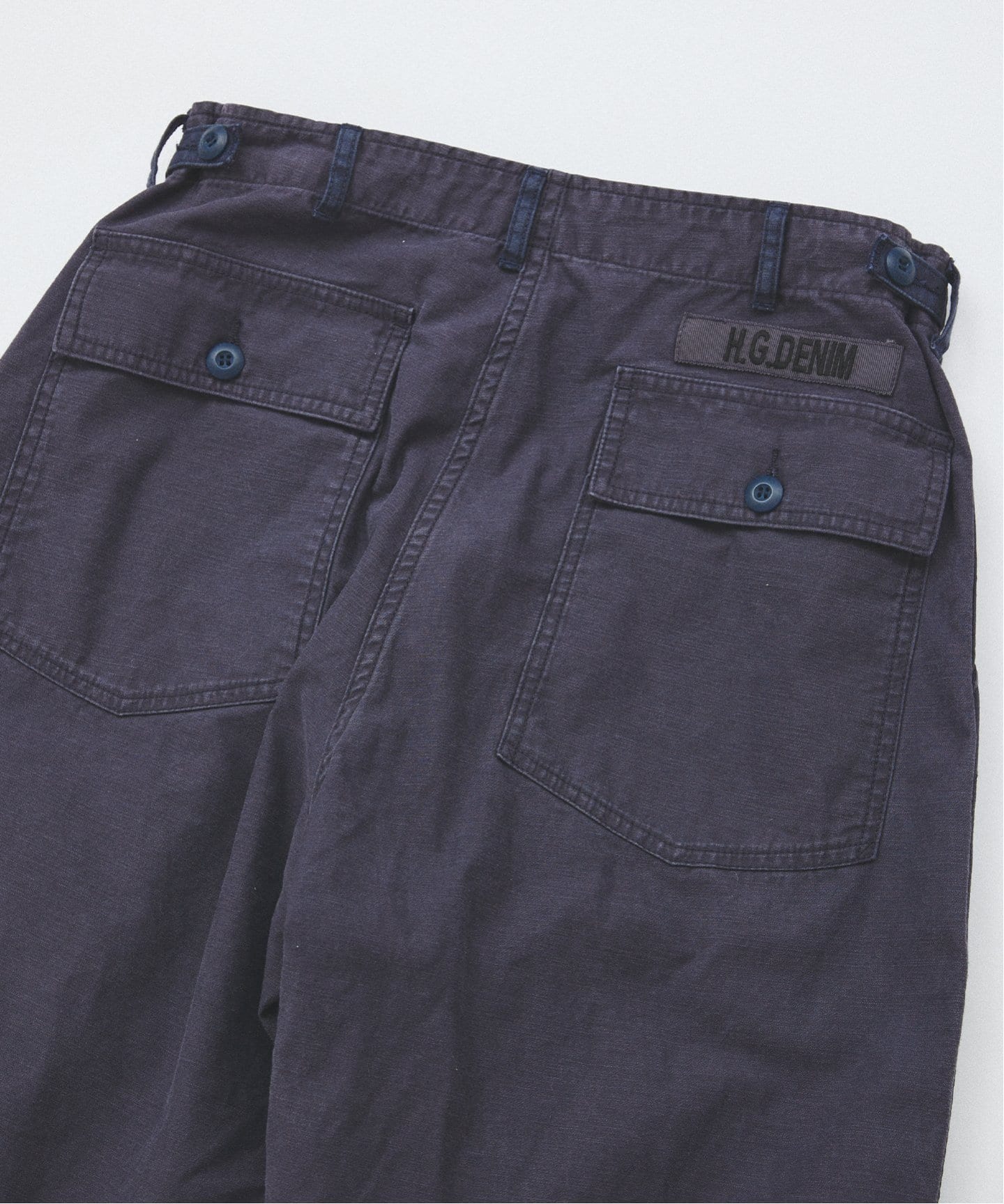 東野デニム × JOURNAL STANDARD / BACK SATIN BAKER（カーゴパンツ