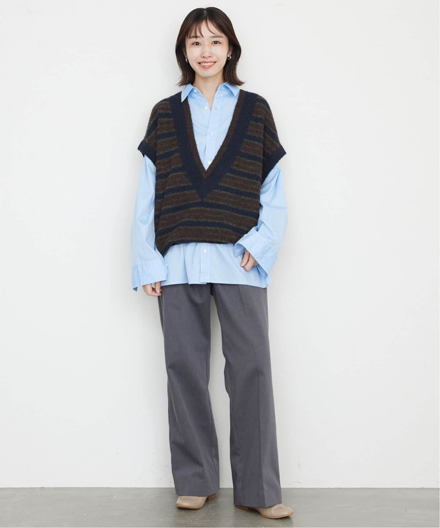 Dickies/ディッキーズ SLOBE別注 ハイウエストスラックス（スラックス