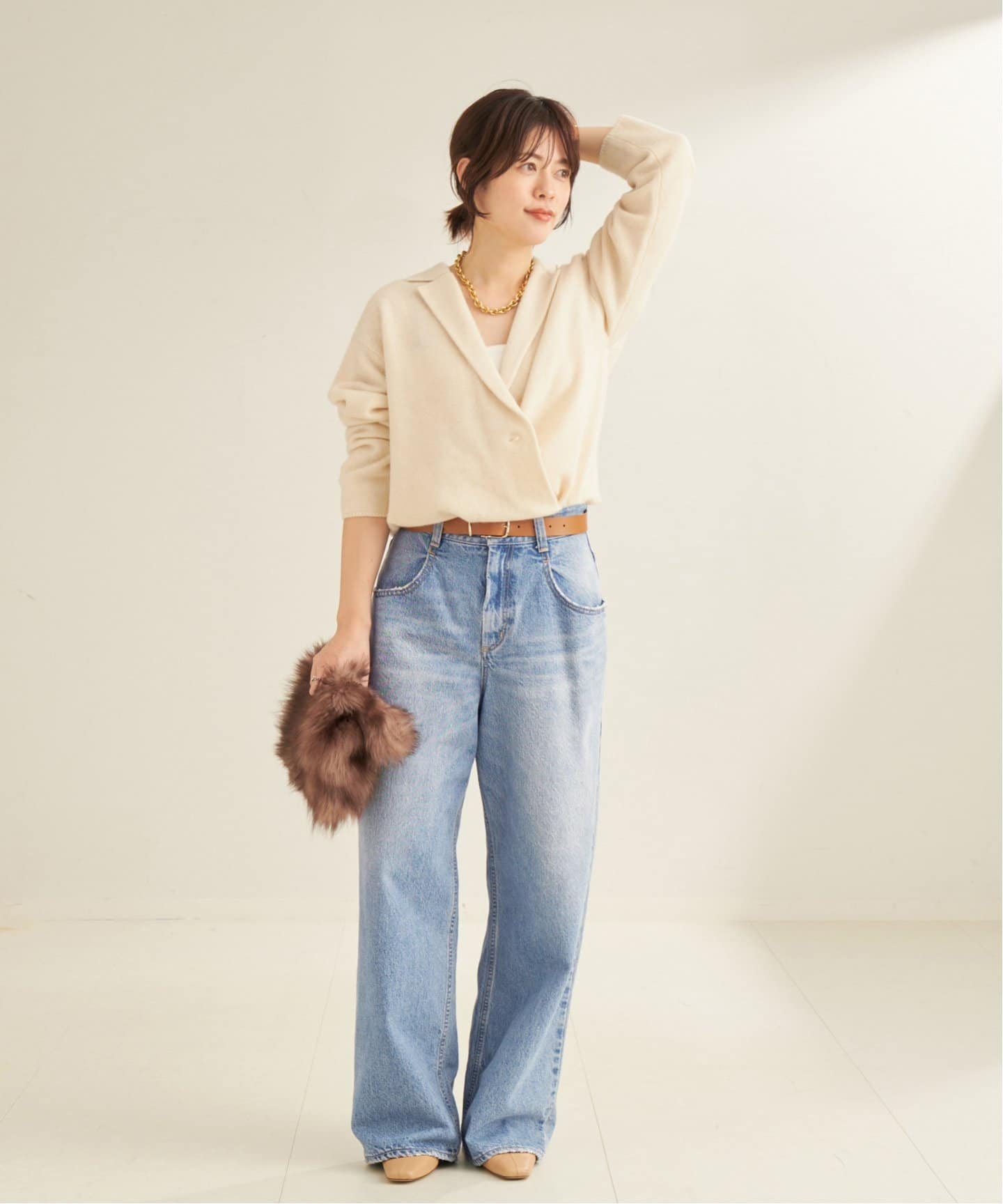 追加》R'IAM WIDE デニム（デニムパンツ・ジーンズ）｜Plage