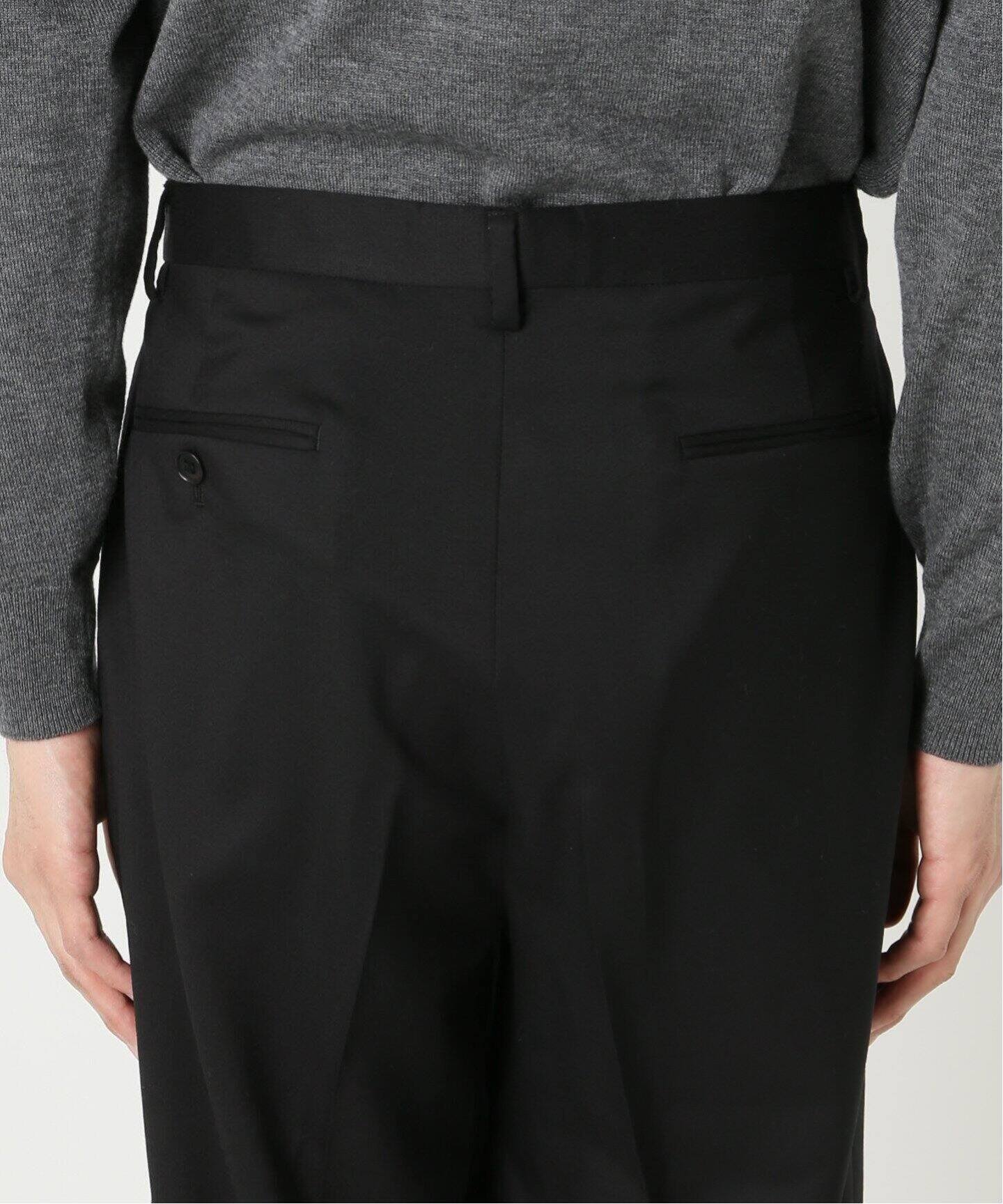 LE / エルイー】2TUCK WOOL PT（スラックス）｜L'ECHOPPE（レショップ