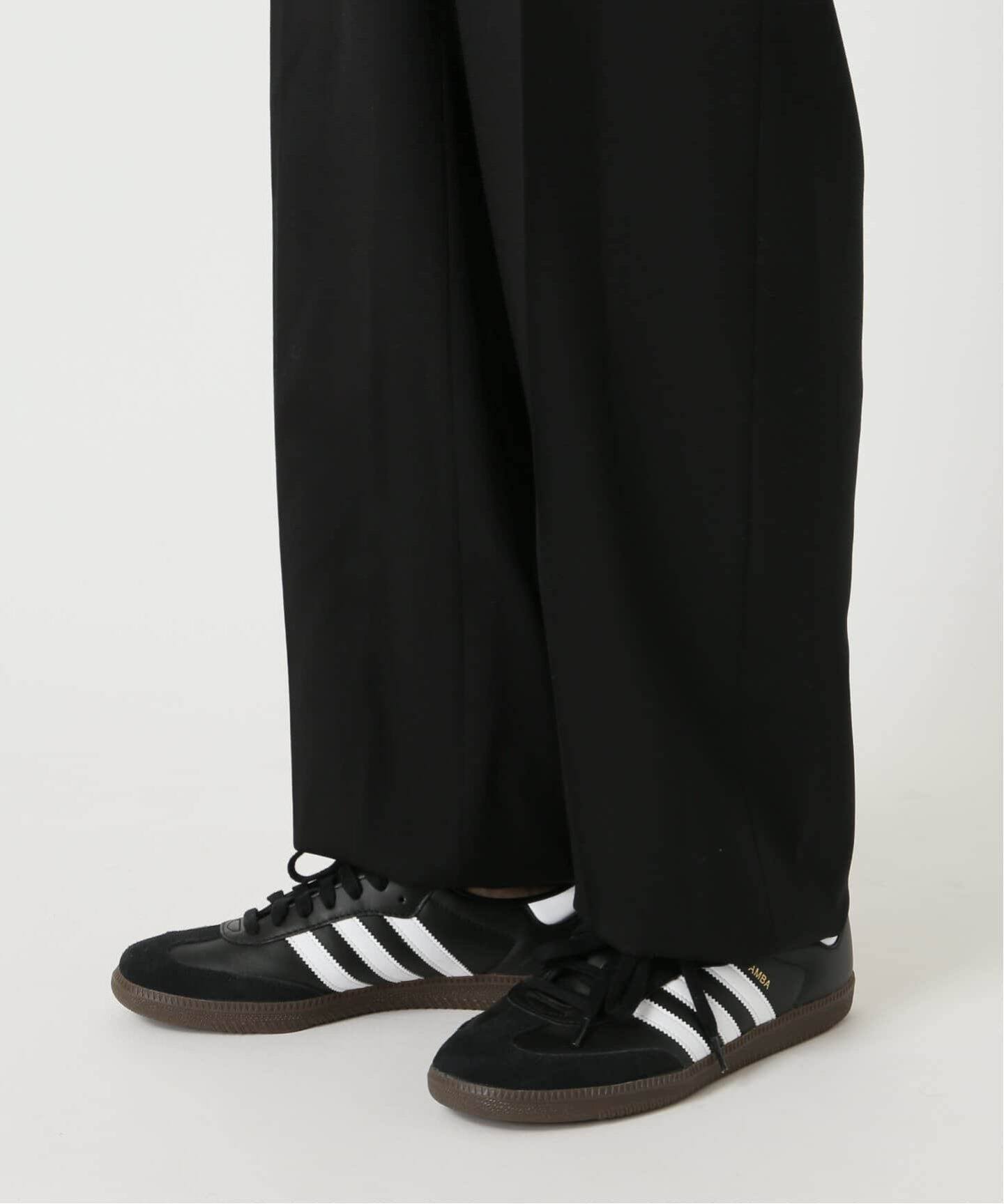 LE / エルイー】2TUCK WOOL PT（スラックス）｜L'ECHOPPE（レショップ