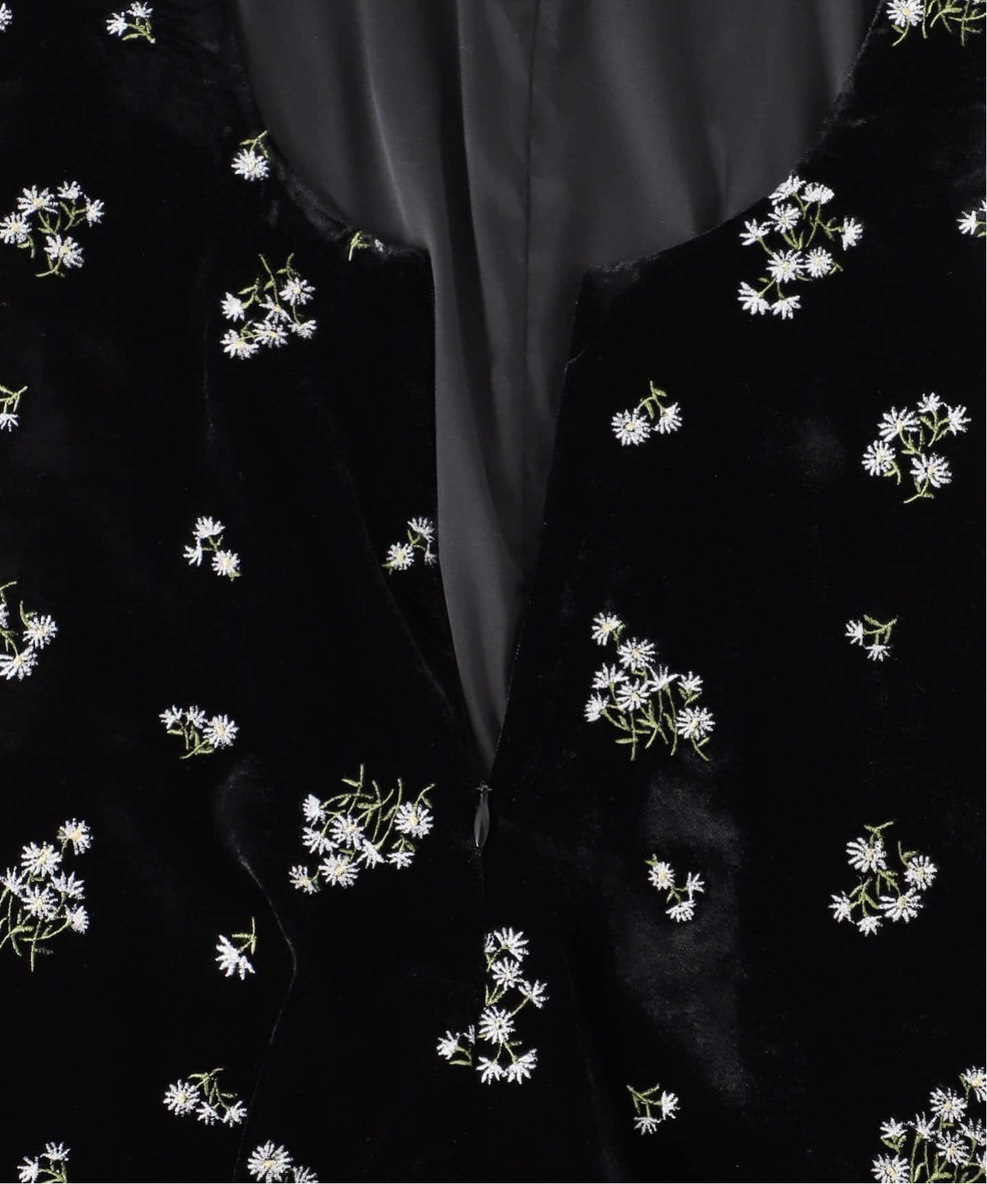 ブーケエンブロイダリーオールインワン（サロペット／オーバーオール