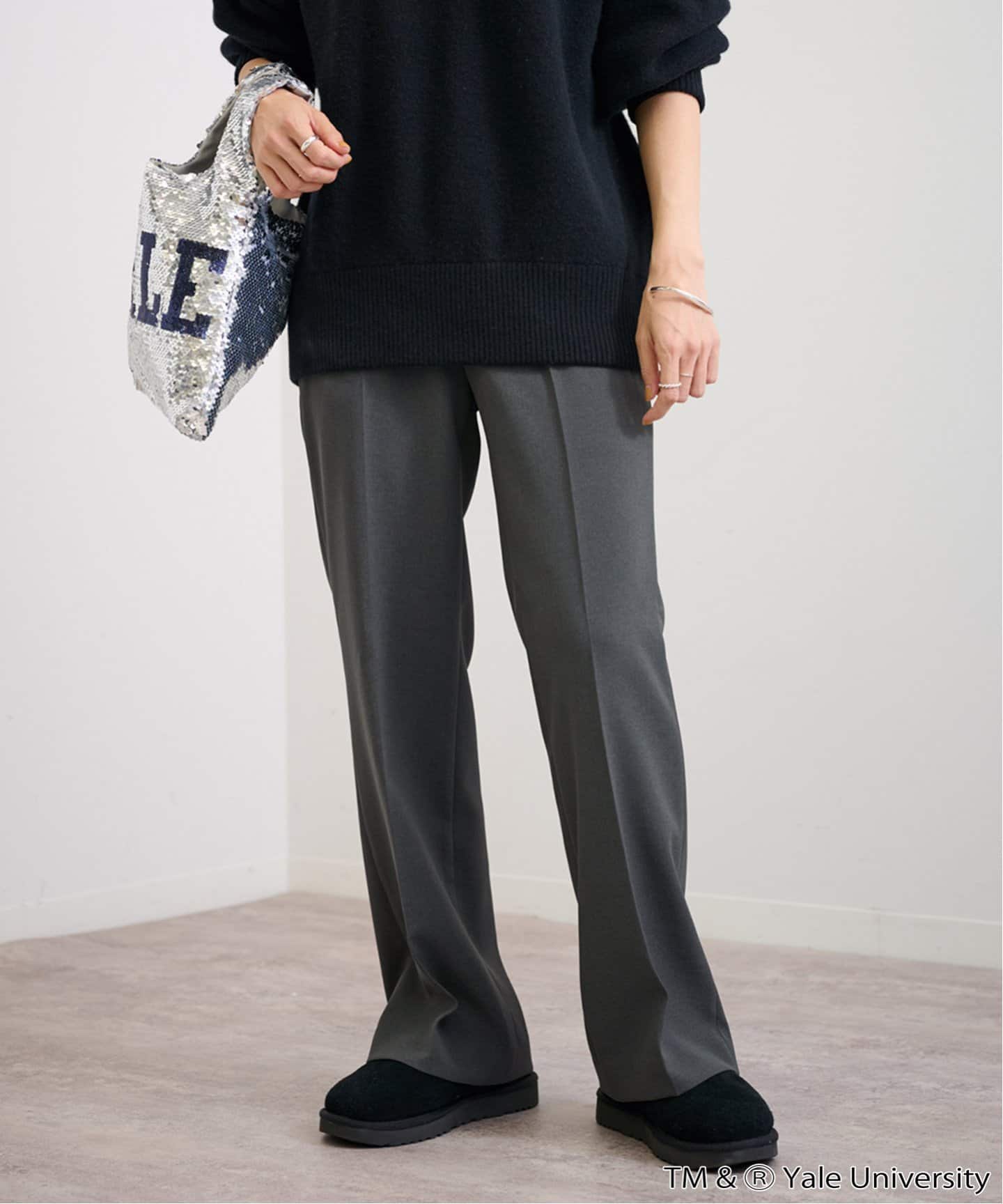 ≪追加≫セミフレアパンツ2（スラックス）｜FRAMeWORK（フレームワーク