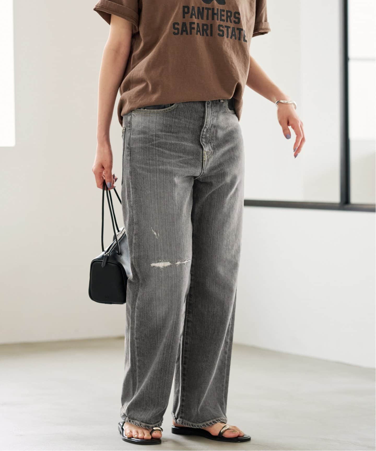 ≪ベストセラー≫デニムストレートパンツ2（デニムパンツ・ジーンズ