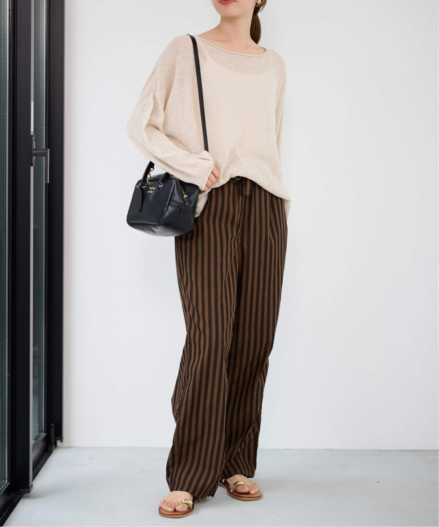 loomer/ルーマー 別注ボタニカルダイ ストライプパンツ（その他パンツ