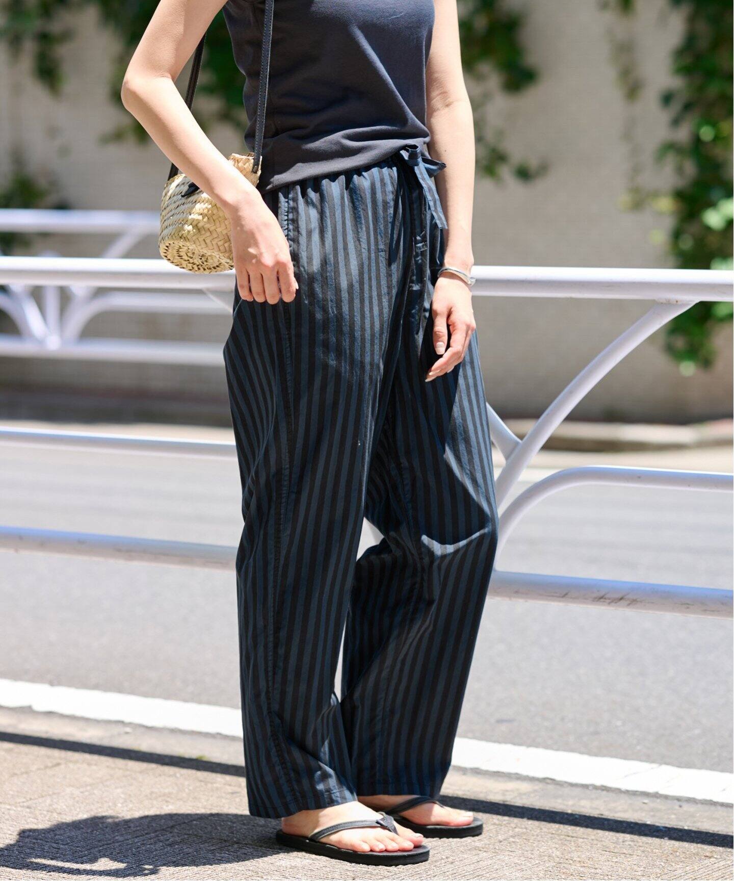 loomer/ルーマー 別注ボタニカルダイ ストライプパンツ（その他パンツ