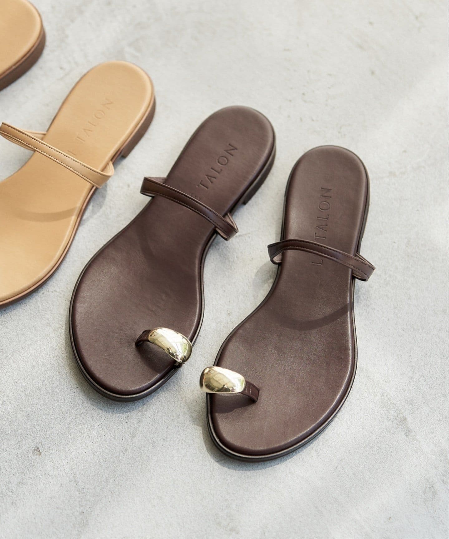 追加2》メタルサムリングサンダル（サンダル）｜LE TALON（ル タロン