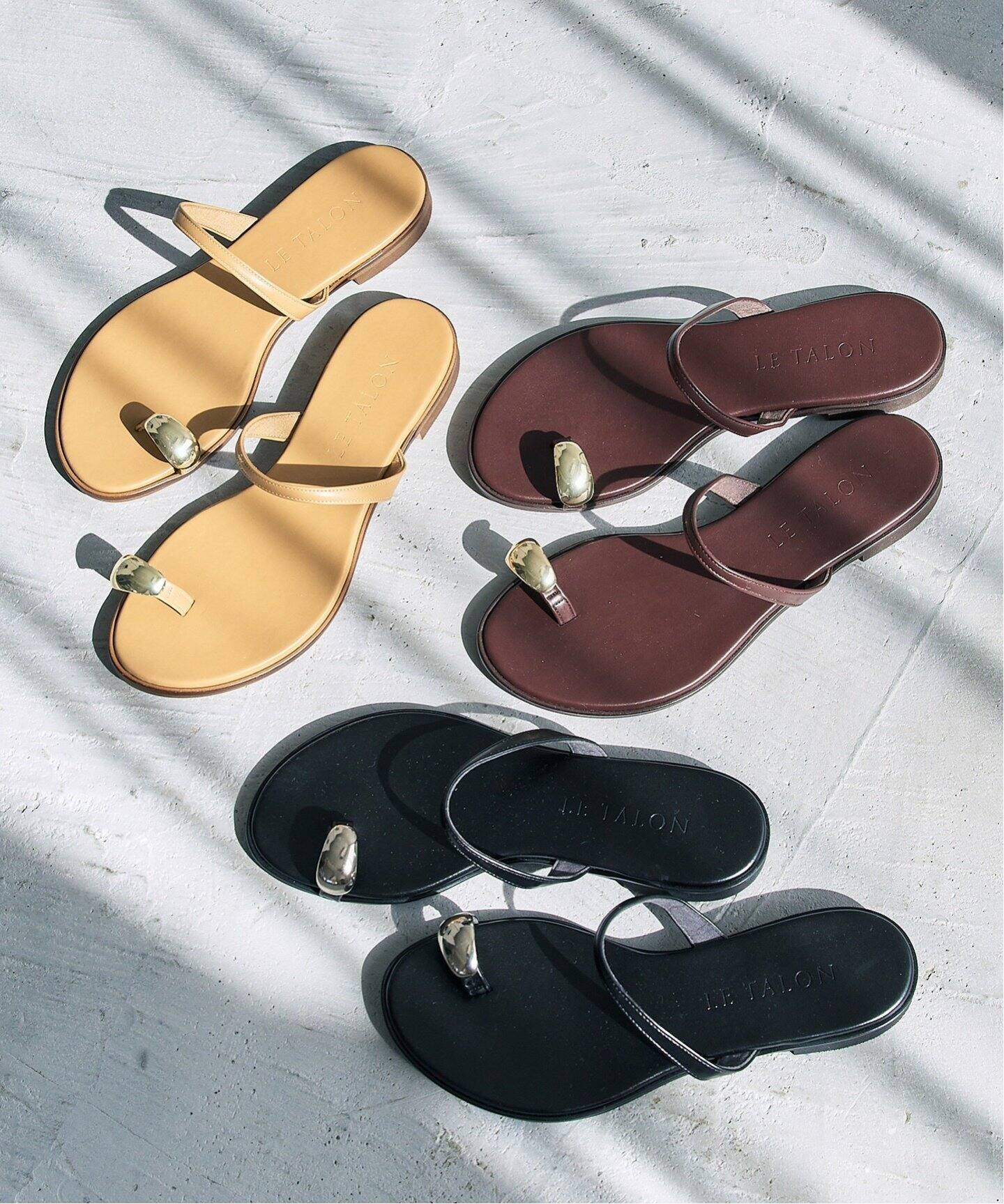 追加2》メタルサムリングサンダル（サンダル）｜LE TALON（ル タロン