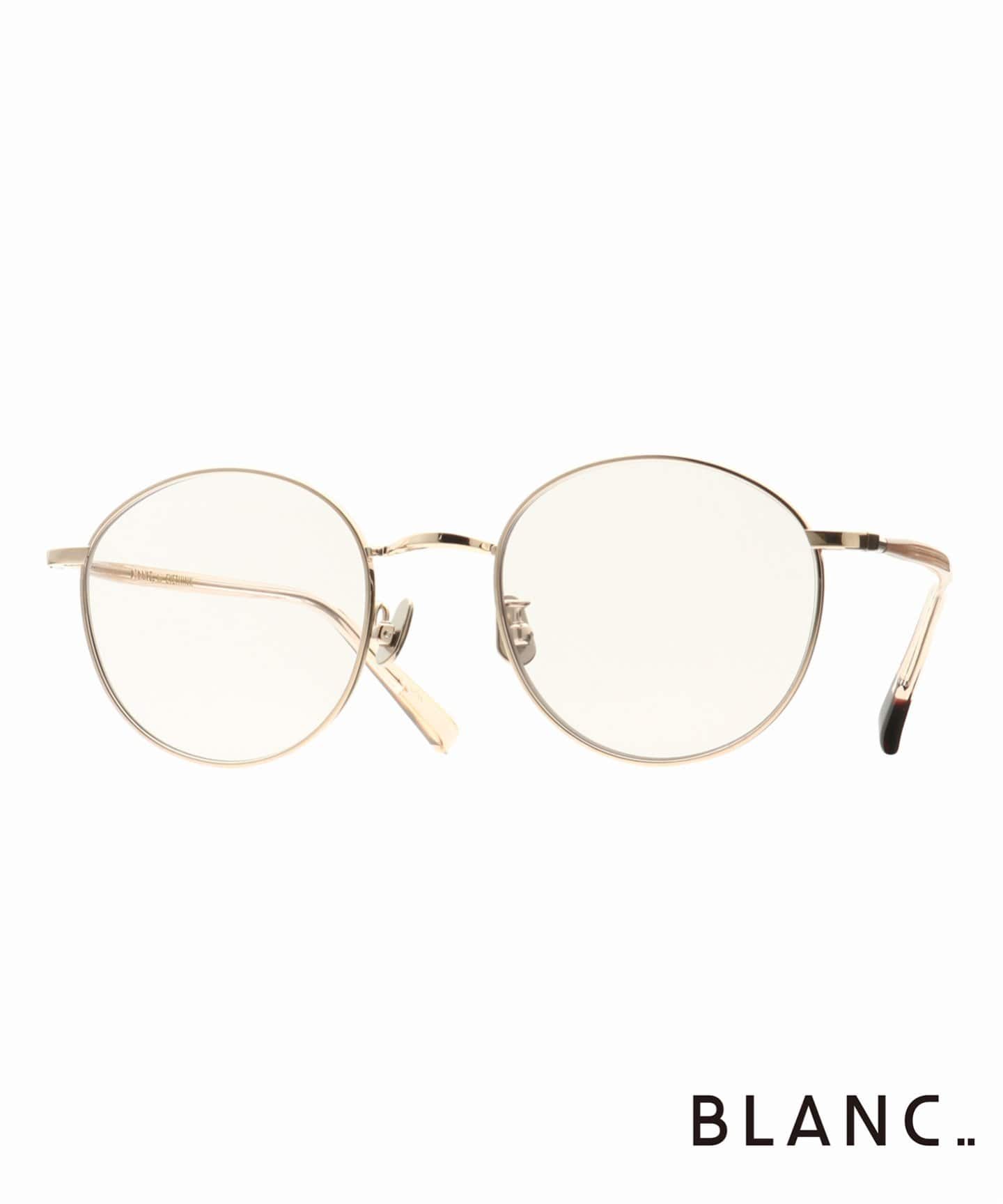 BLANC../ブラン】別注 B0016-PC WHT GOLD - CHAMPAGNE ex Sunglasses