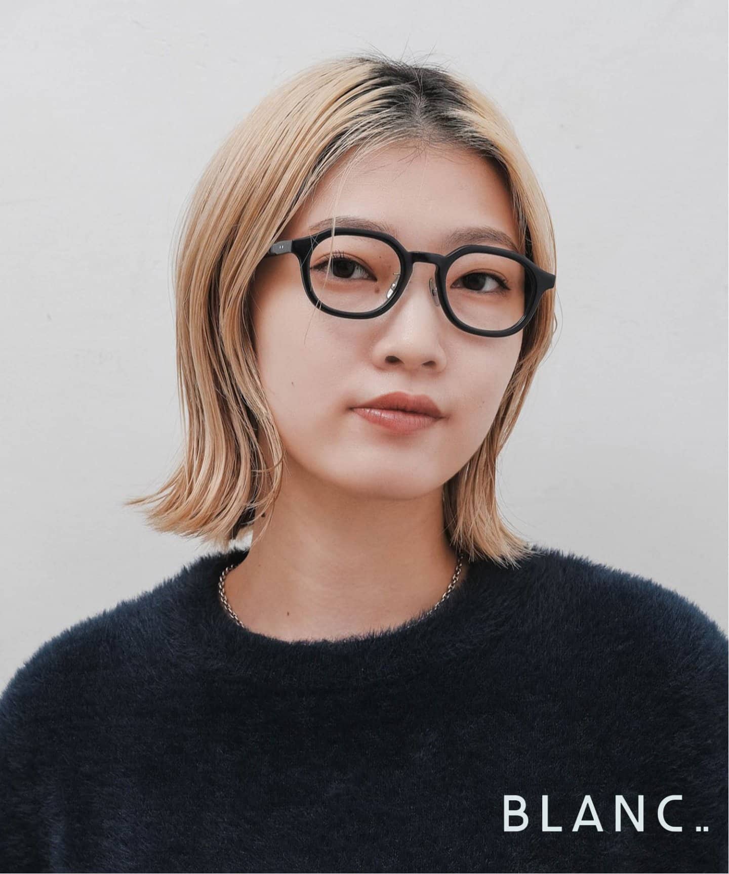 BLANC../ブラン】別注 M012 NAVY ex Optical（メガネ）｜EYETHINK