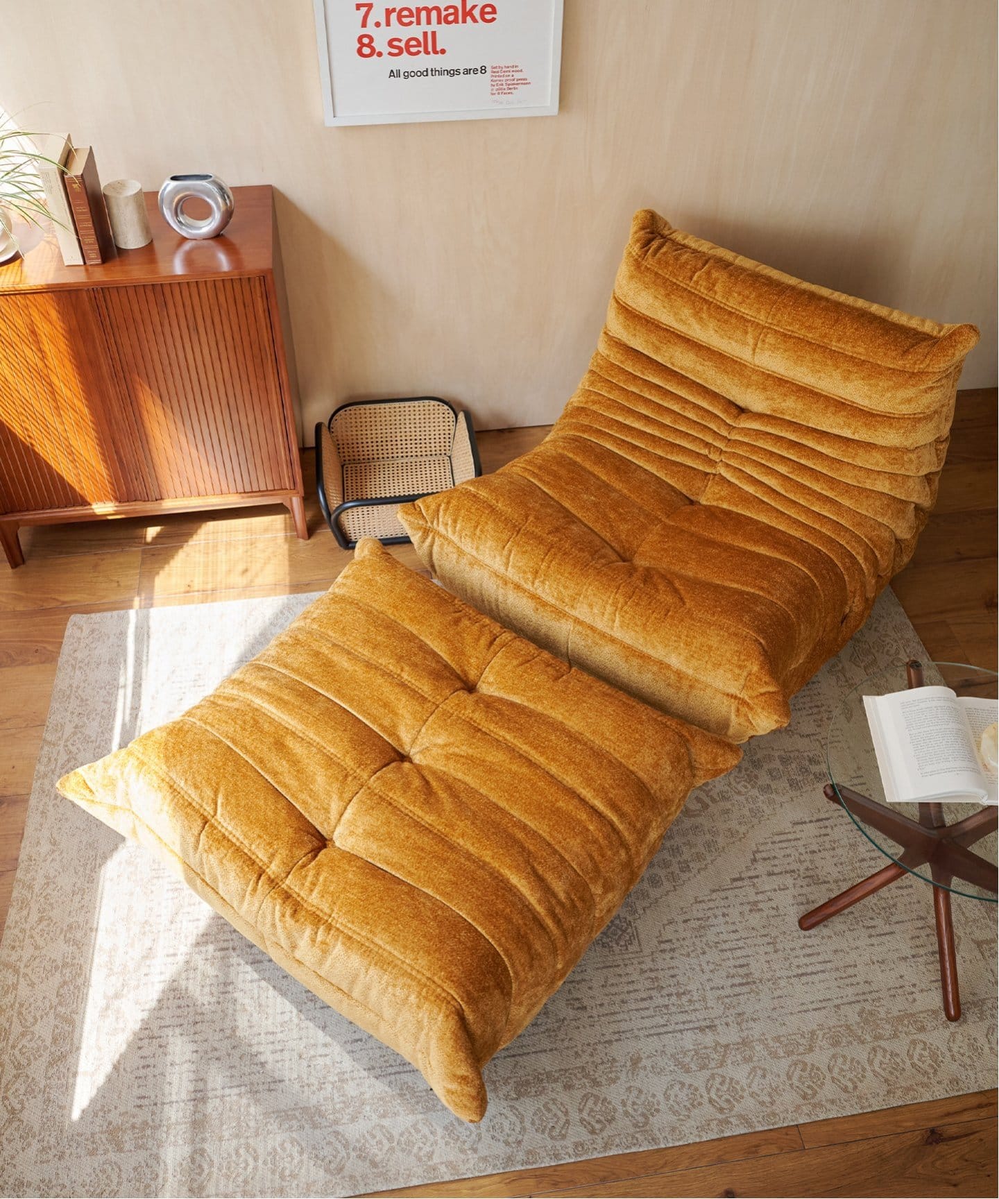 大型商品》【ligne roset/リーン・ロゼ】ROSETTOGO パフ RE120