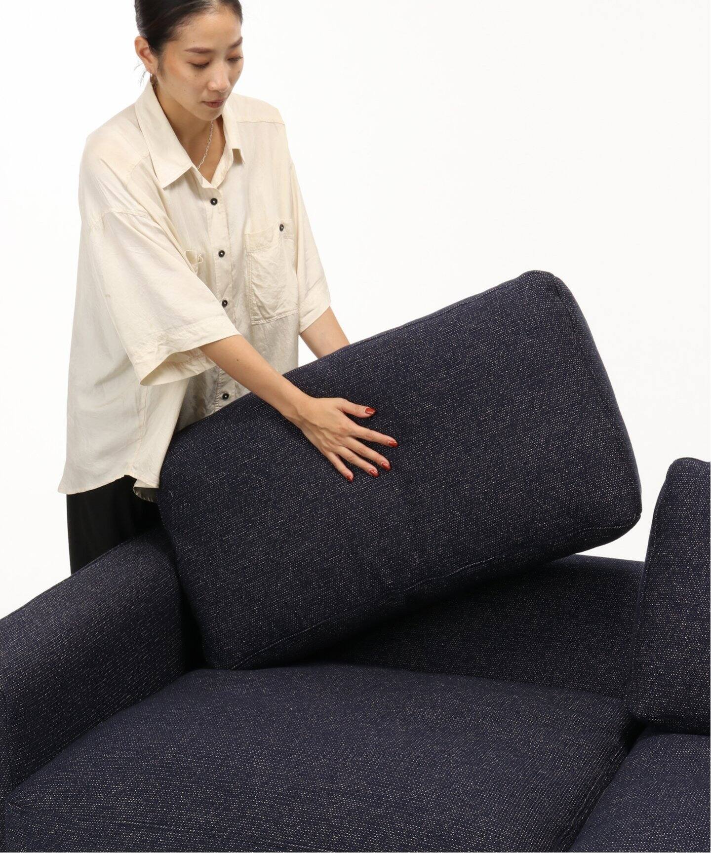 大型商品》JETTY feather SOFA W1870 BBC(NV) ジェティーフェザー