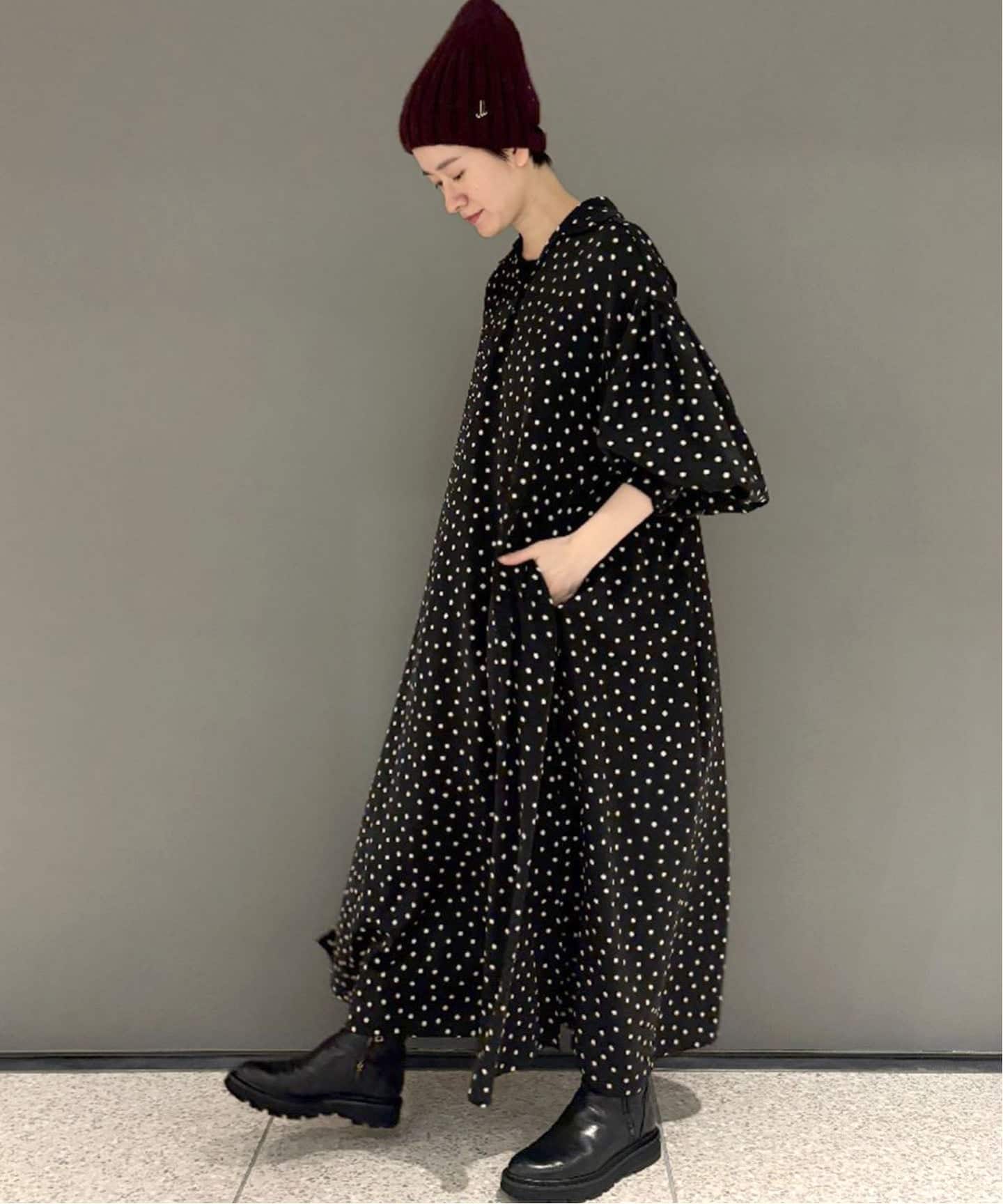 ドット プルオーバーワンピース（ワンピース）｜journal standard luxe