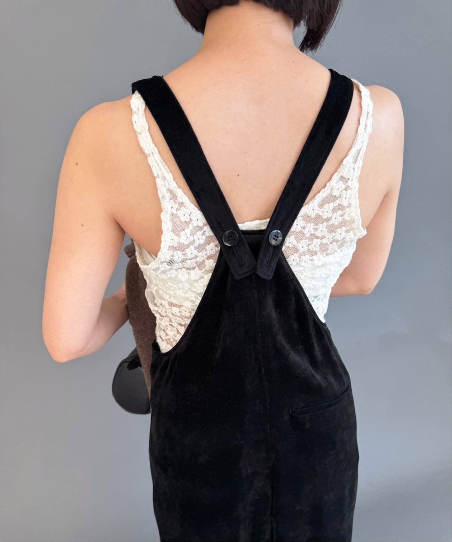 ベルベットオールインワン（サロペット／オーバーオール）｜EDIT.FOR