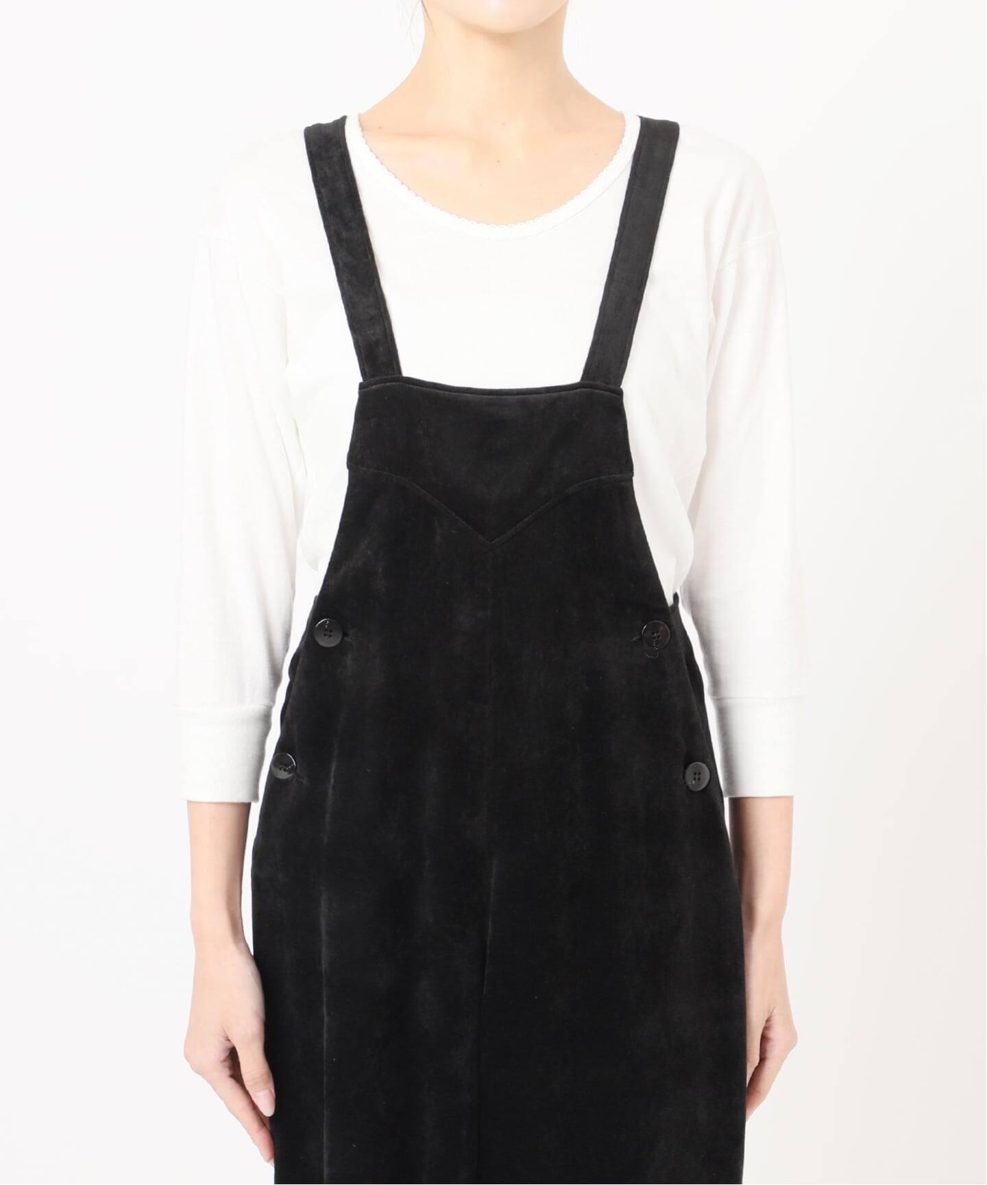 ベルベットオールインワン（サロペット／オーバーオール）｜EDIT.FOR